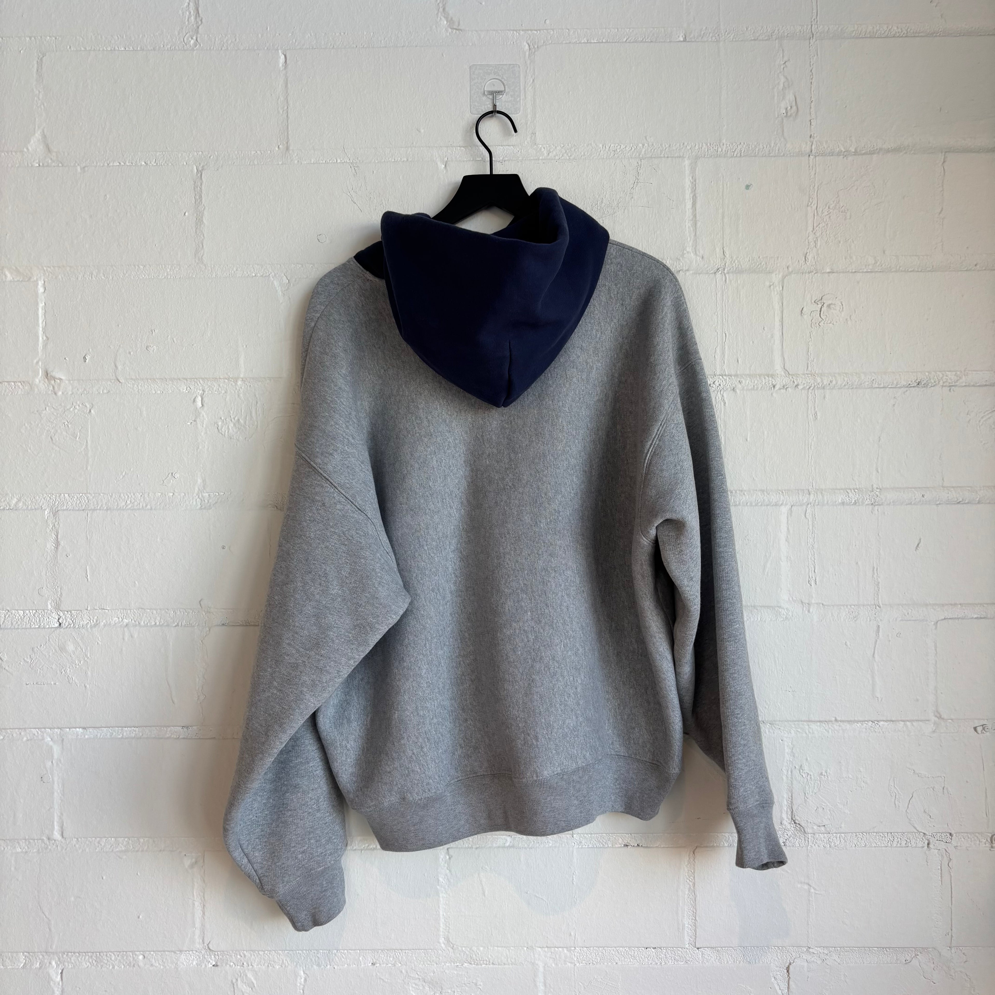 Stussy Grey Two Tone Hoodie