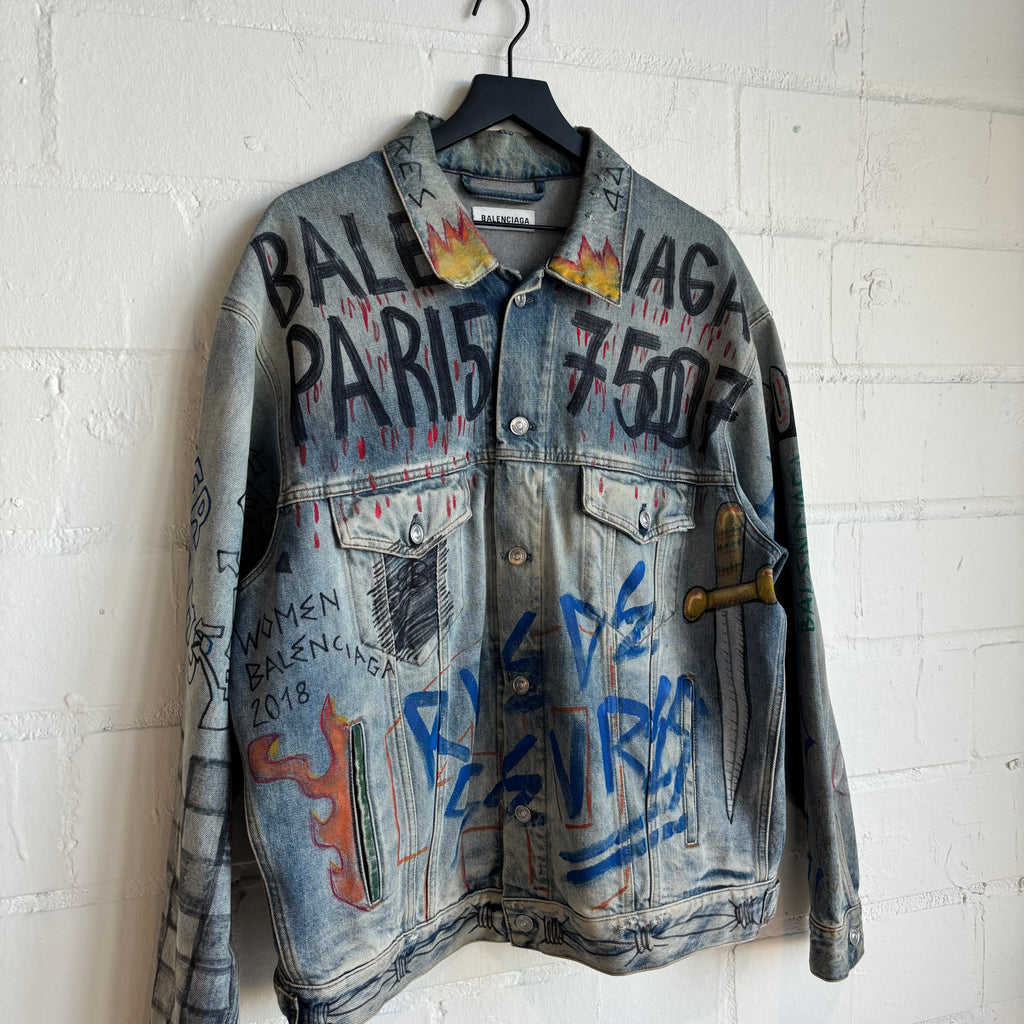 Balenciaga Graffiti Jacket