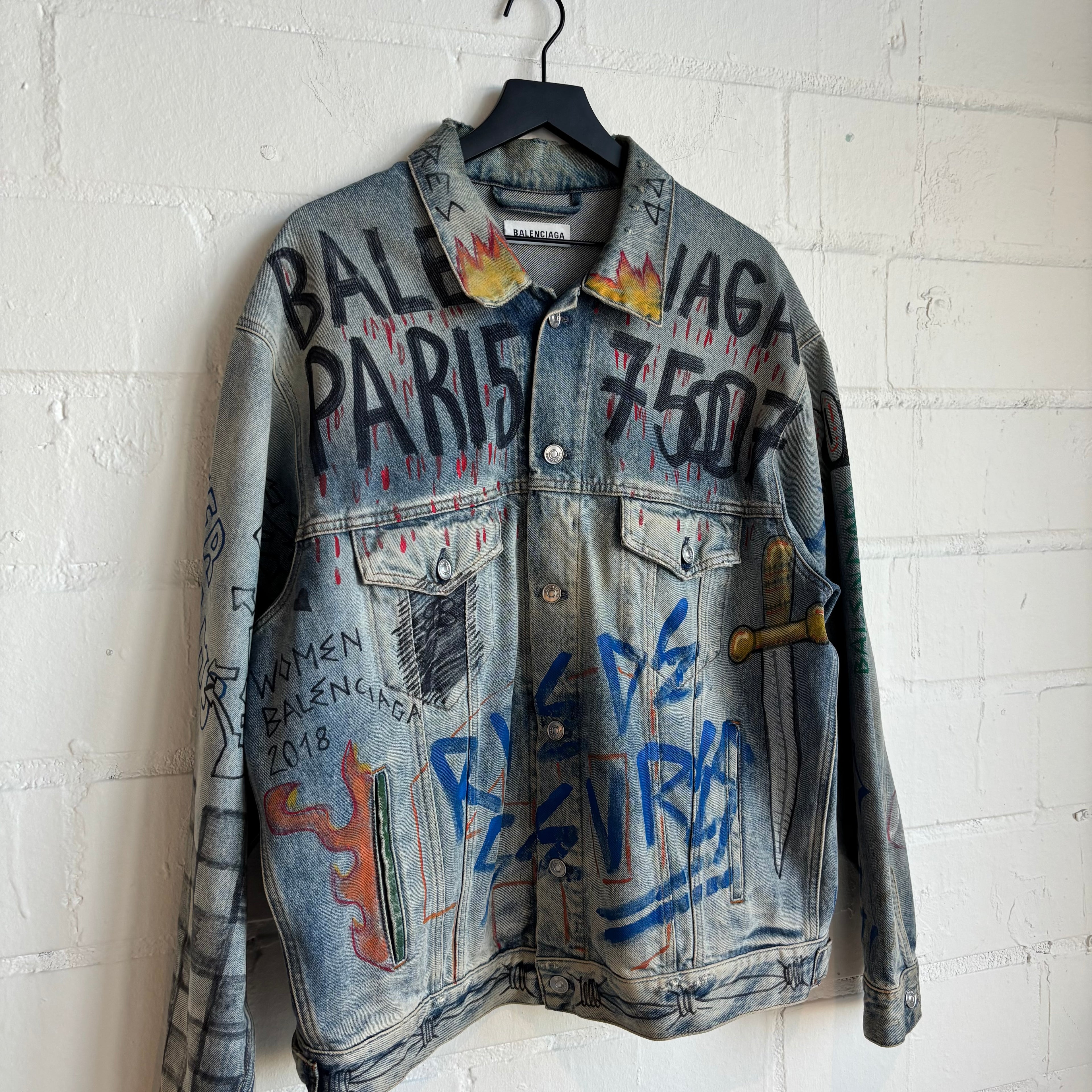 Balenciaga Graffiti Jacket