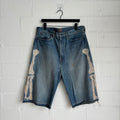 Kapital Blue Bone Shorts