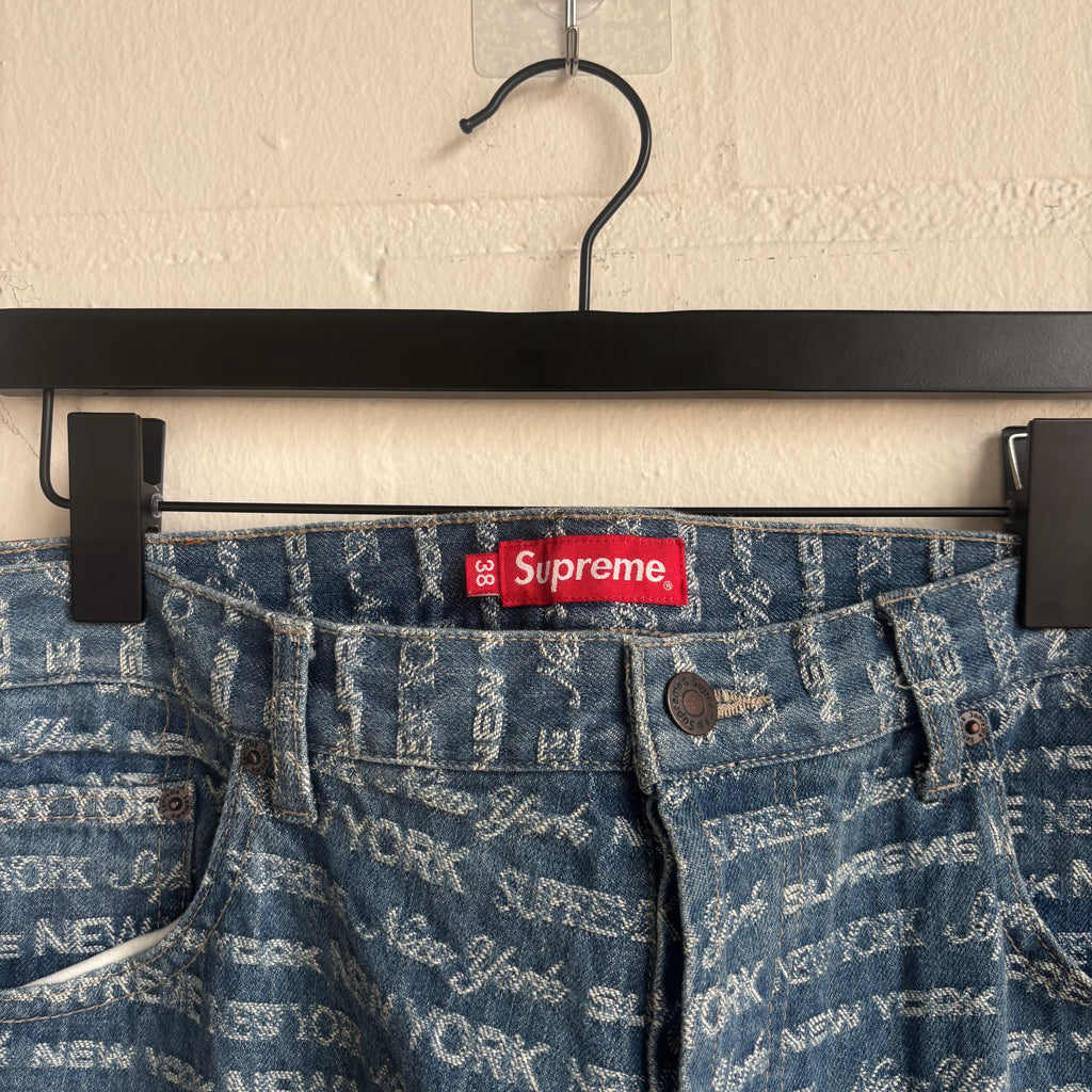 Supreme Script Denim Jeans