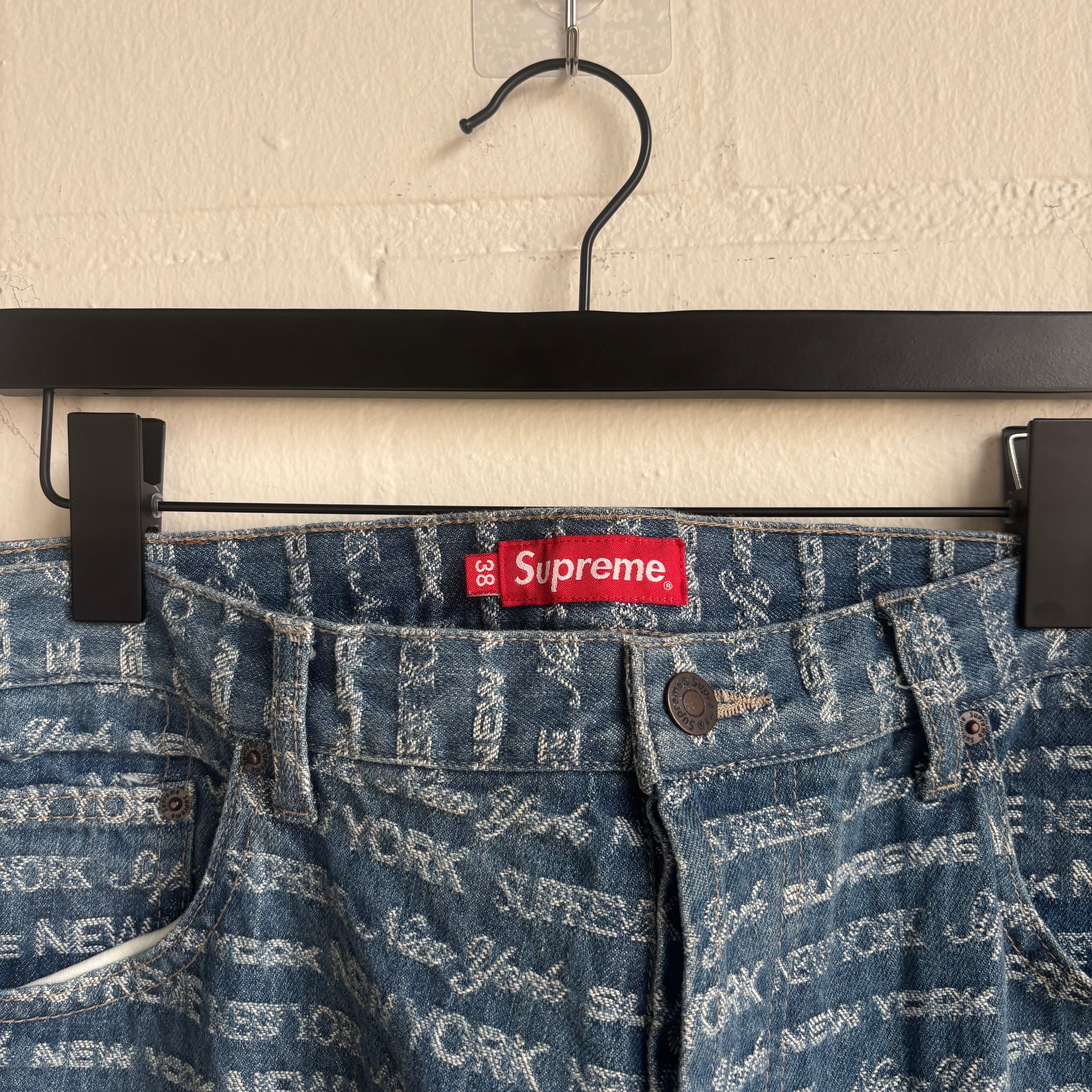 Supreme Script Denim Jeans