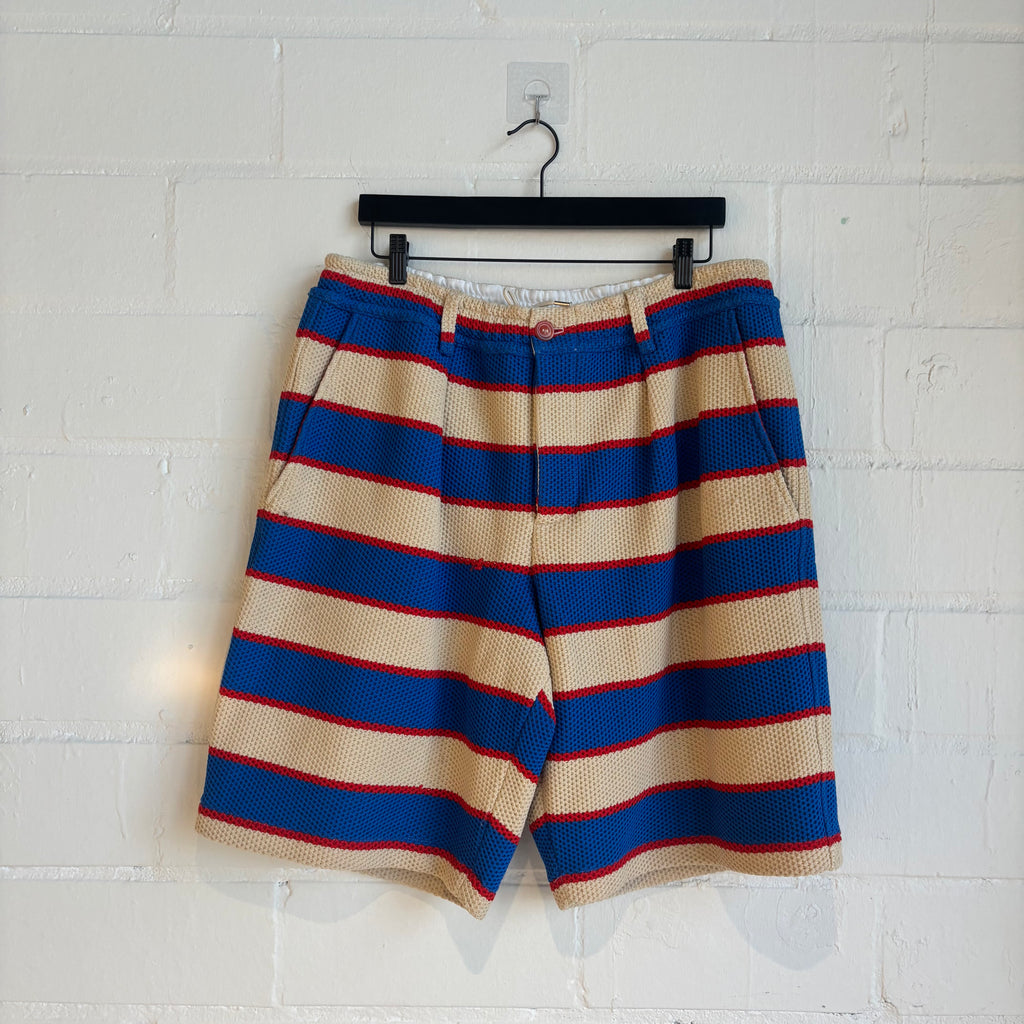 Marni Blue/Red/Off-White Shorts