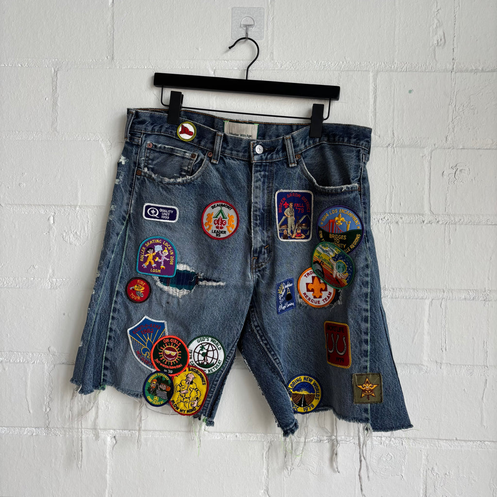Better With Age Patch Shorts