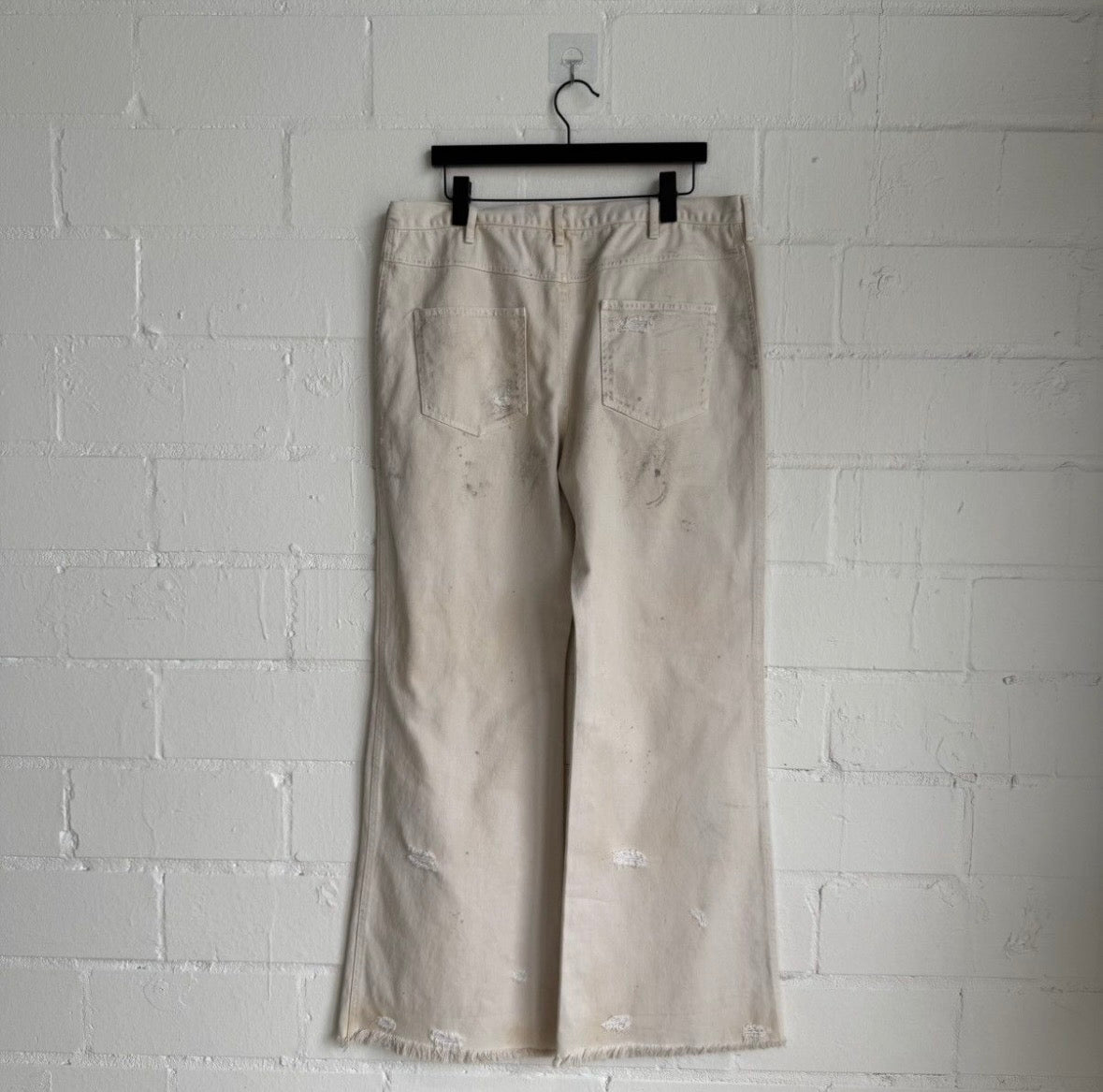 Sekrit Saints Cross Double Knee Denim