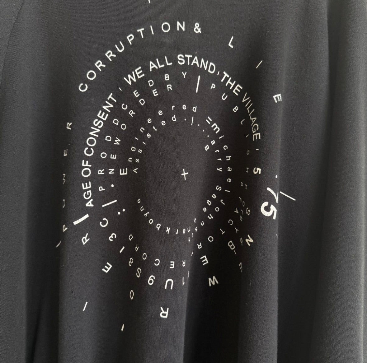 Raf Simons AW03–04 Corruption & Lies Hoodie