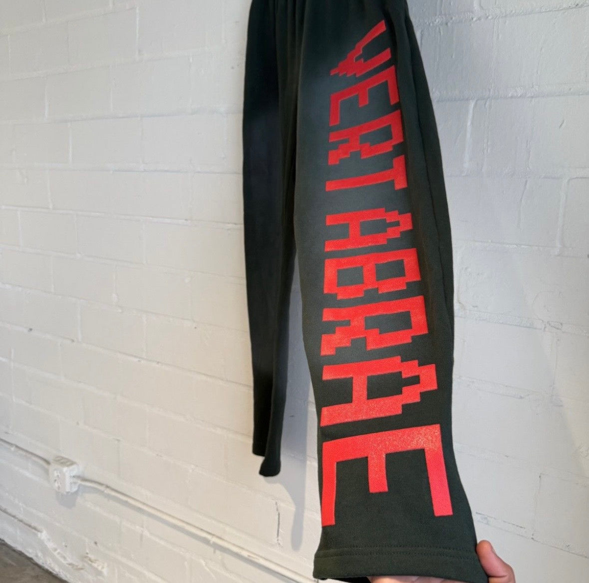 Vertebrae Green Sweatpants