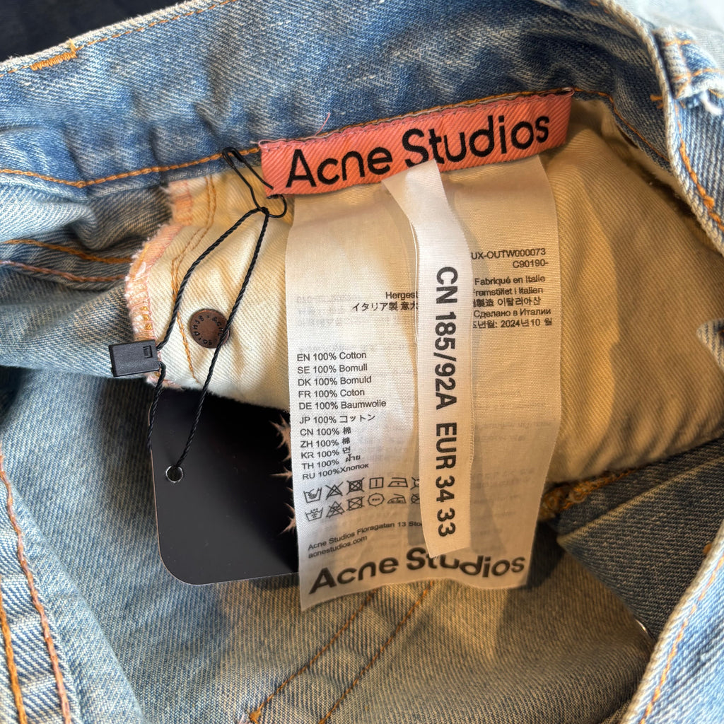 Acne Studios Paint Splatter Jeans