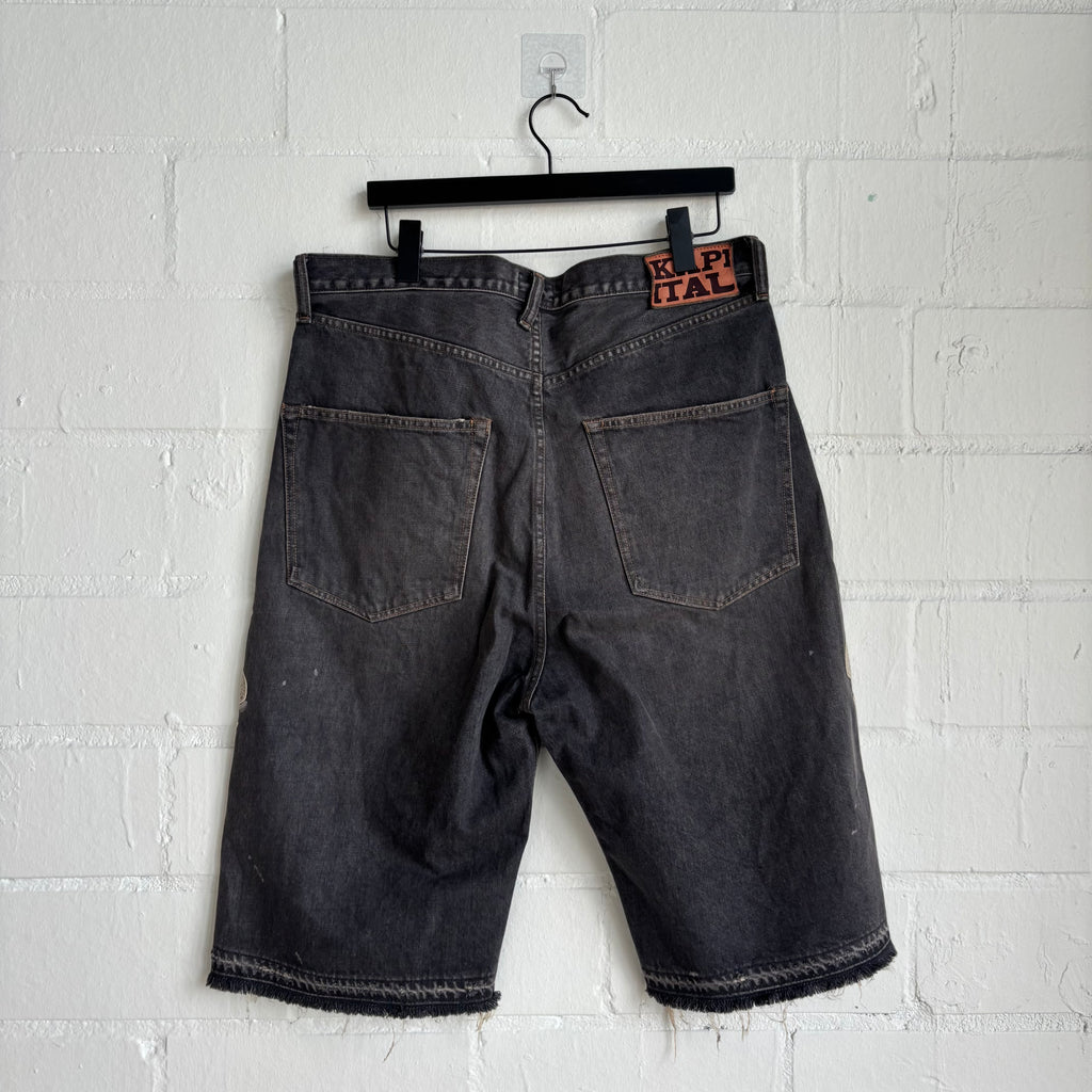 Kapital Grey Bone Shorts