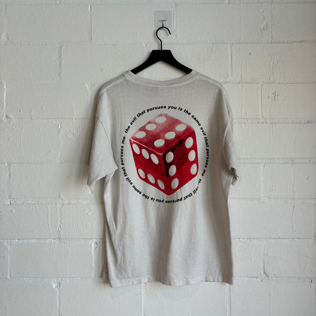 Saint Michael White Dice Tee