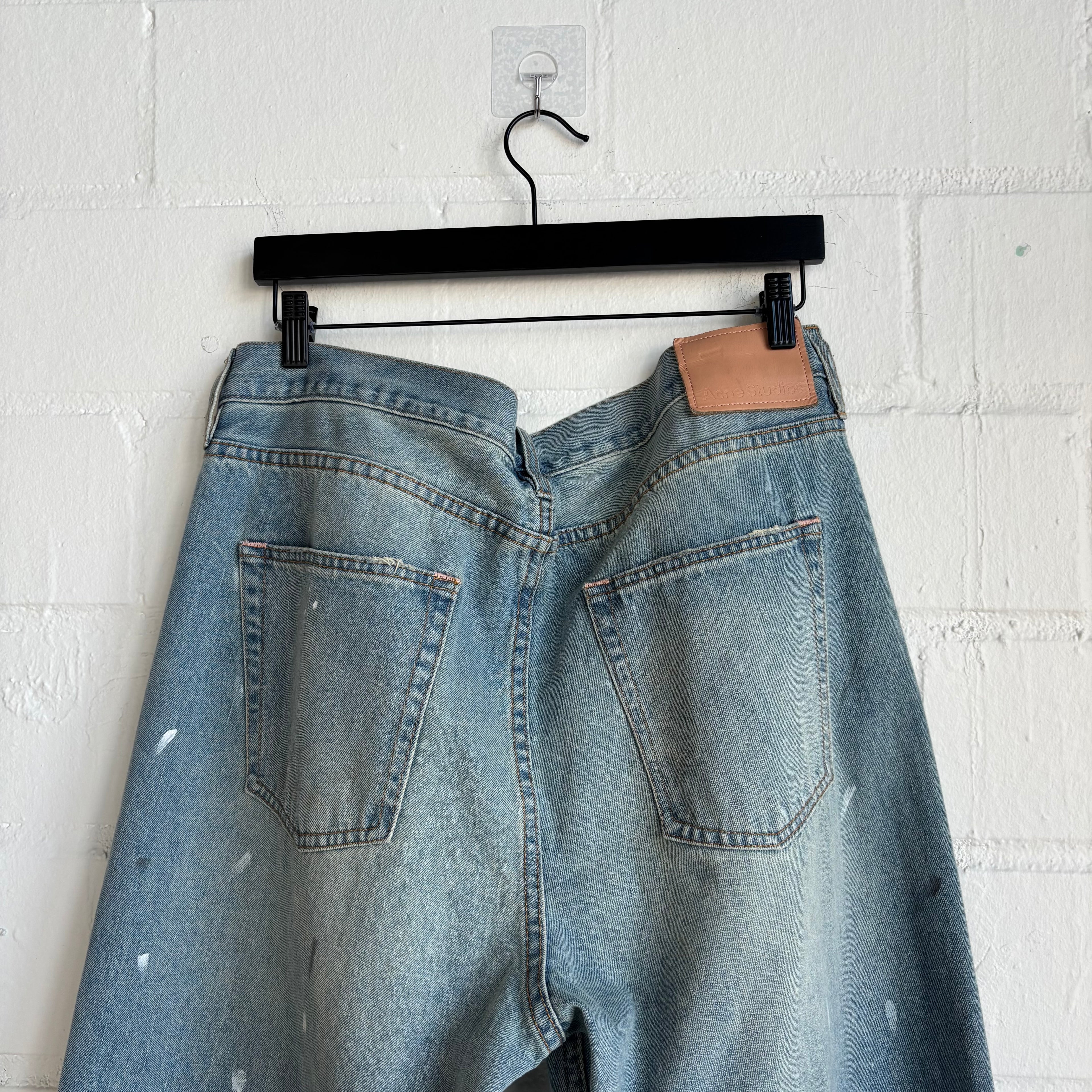 Acne Studios Paint Splatter Jeans
