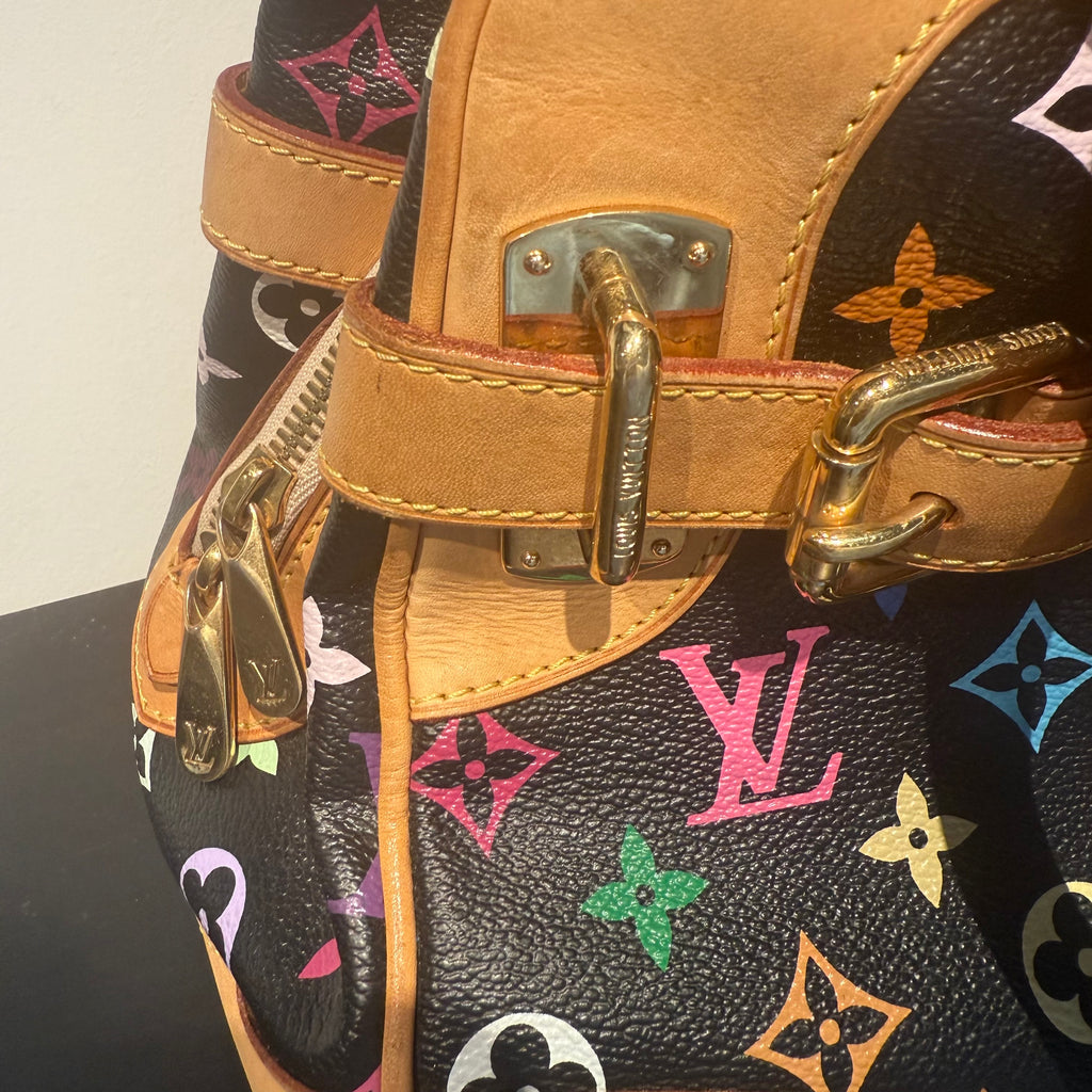 Louis Vuitton Black Murakami Bag