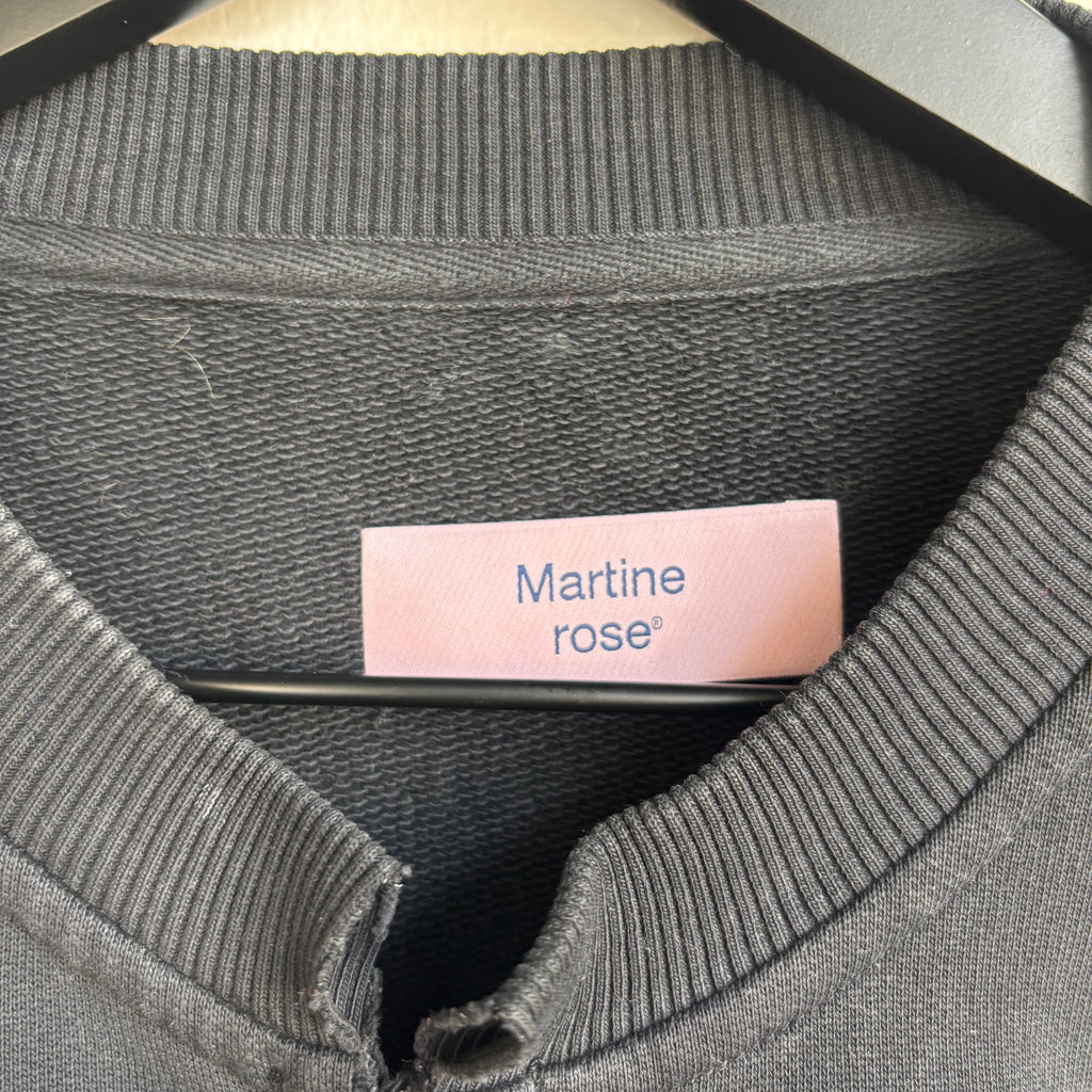 Martine Rose Zip Up Crewneck