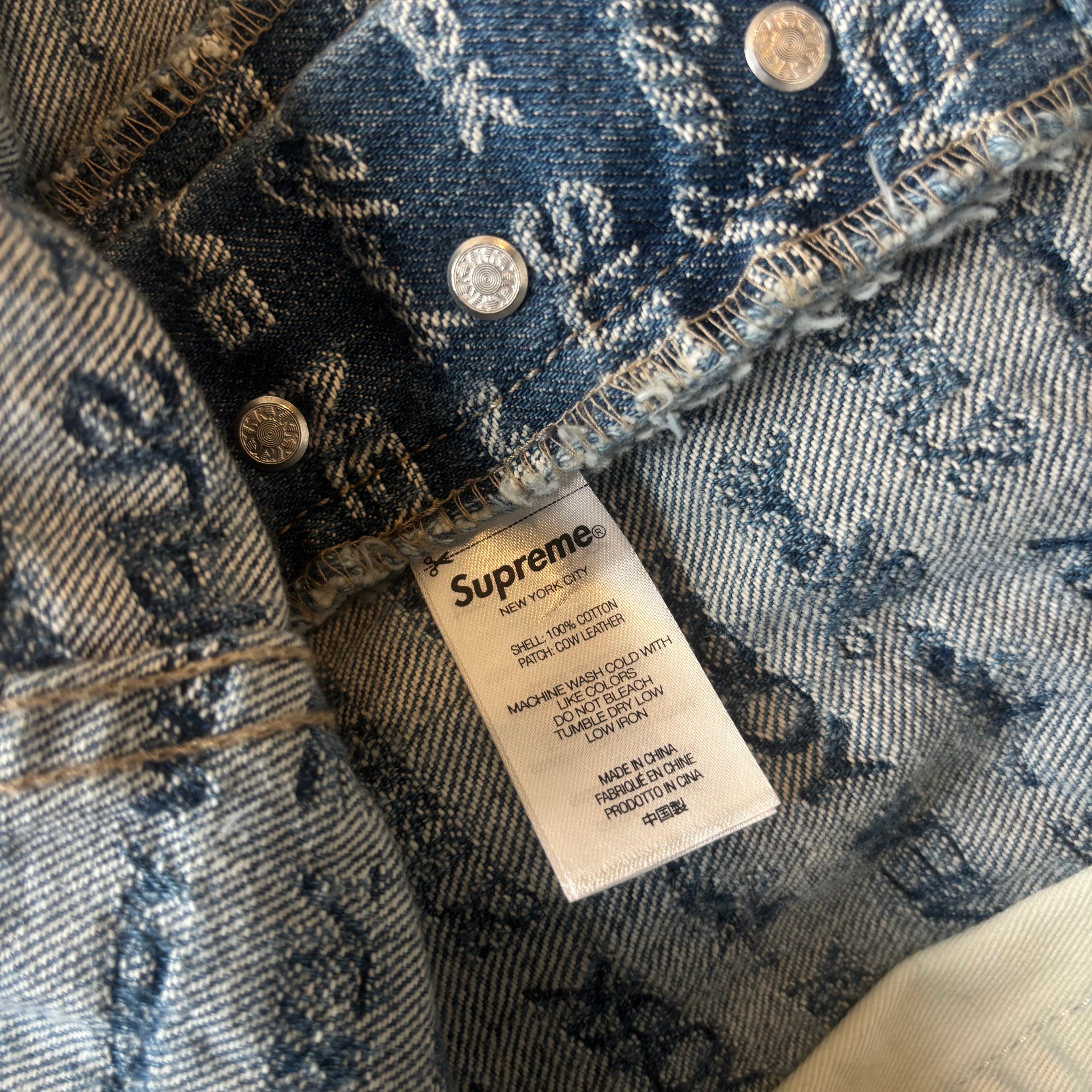 Supreme Script Denim Jeans