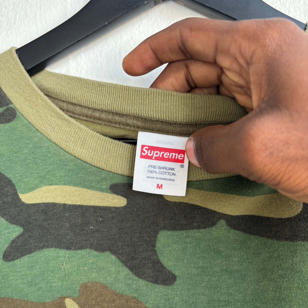 Supreme “Fuck All Yall “Camo Tee