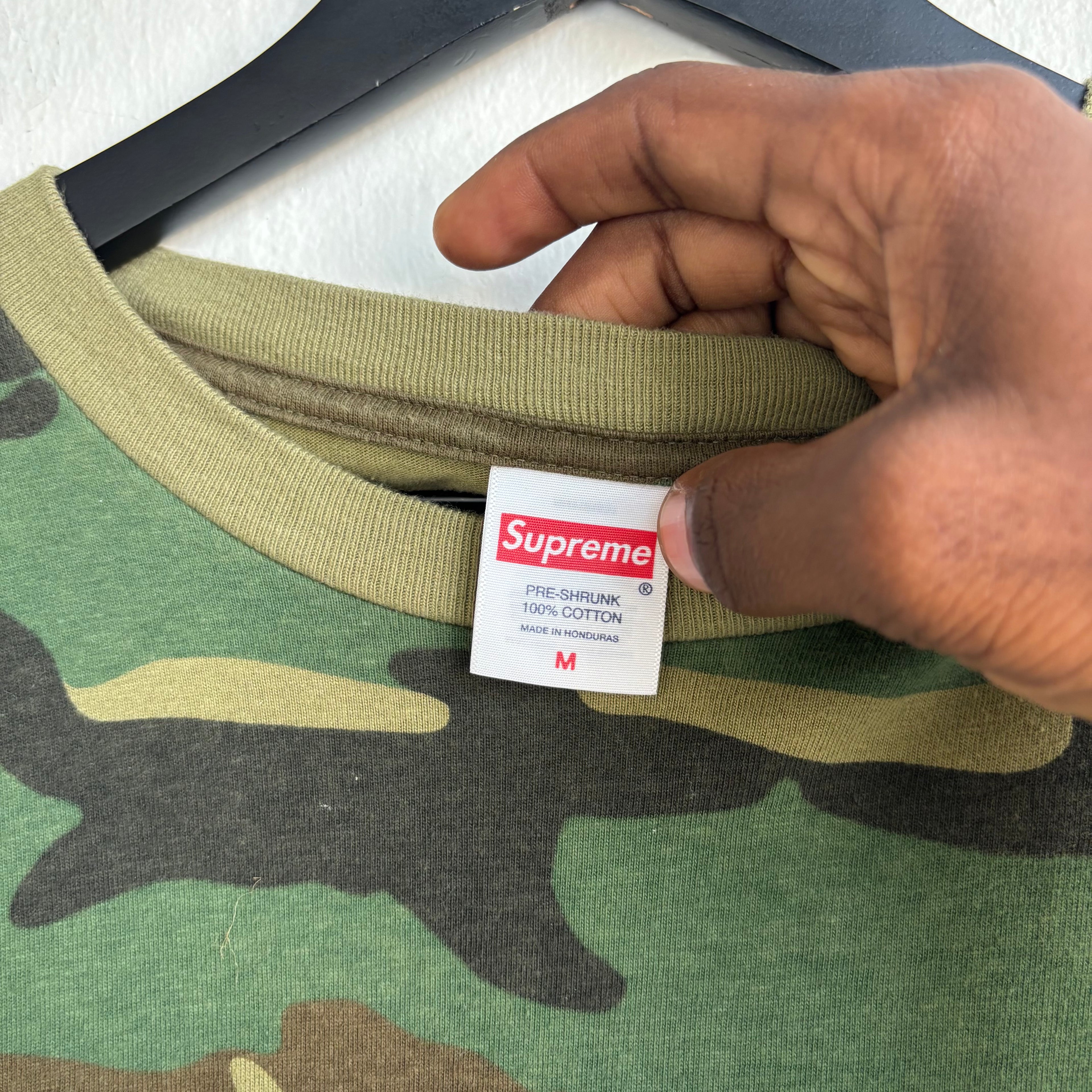 Supreme “Fuck All Yall “Camo Tee