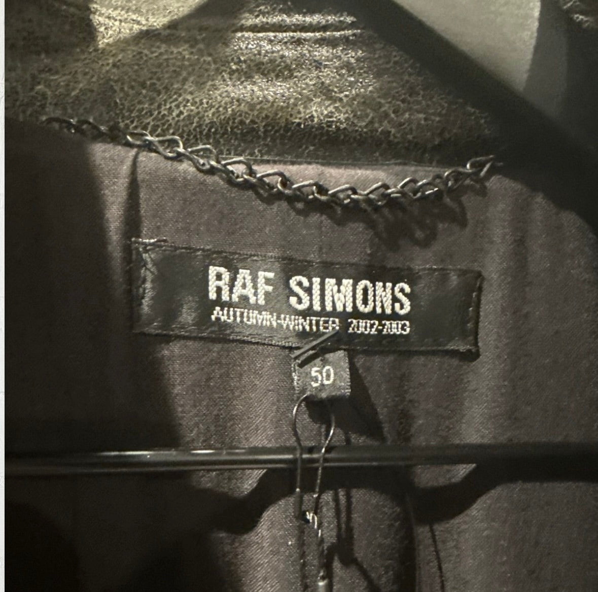 Raf Simons AW02–03 Virgina Creeper Trenchcoat