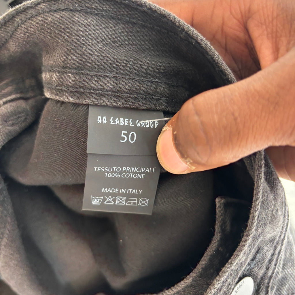 RR Label Group Black Jean Shorts
