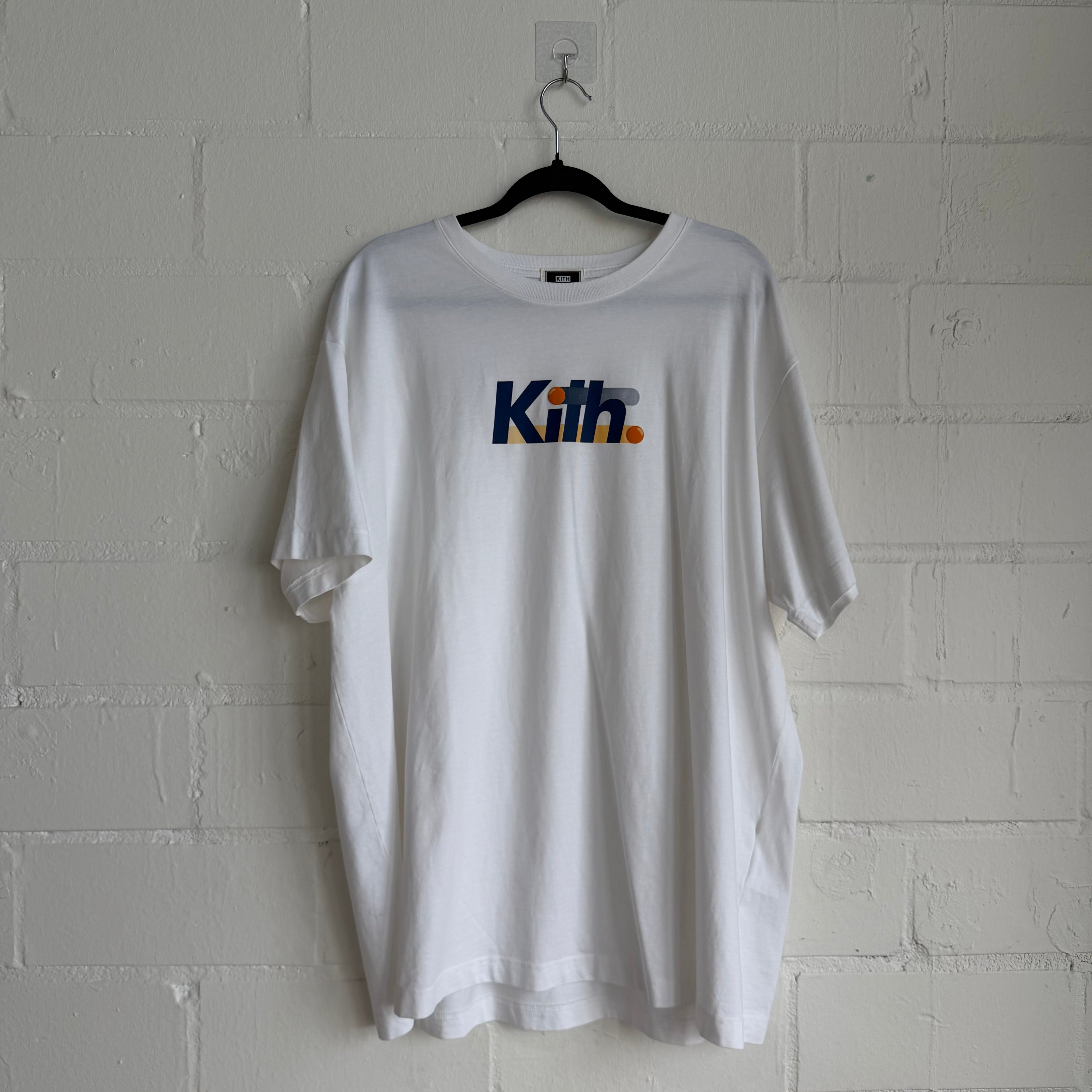 Kith White Logo Tee