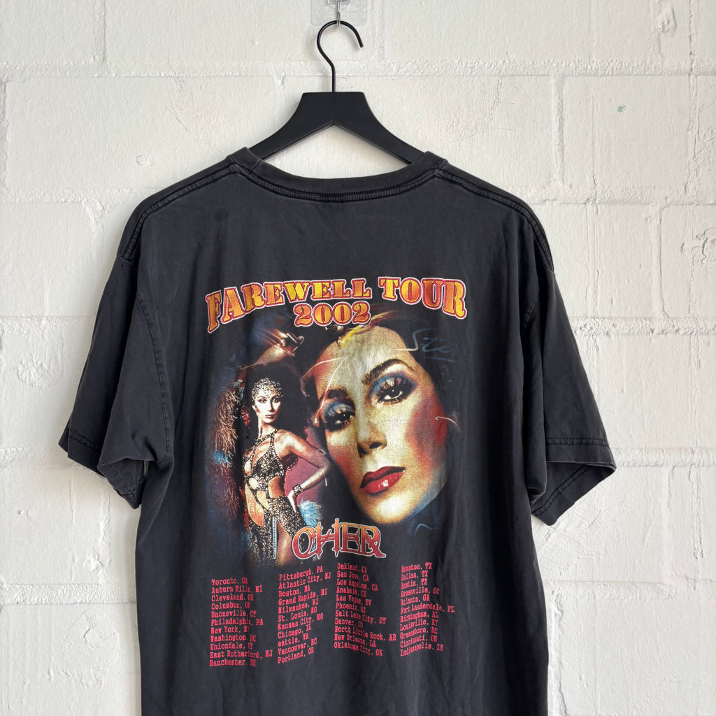 Y2K 01’ Cher World Tour Tee