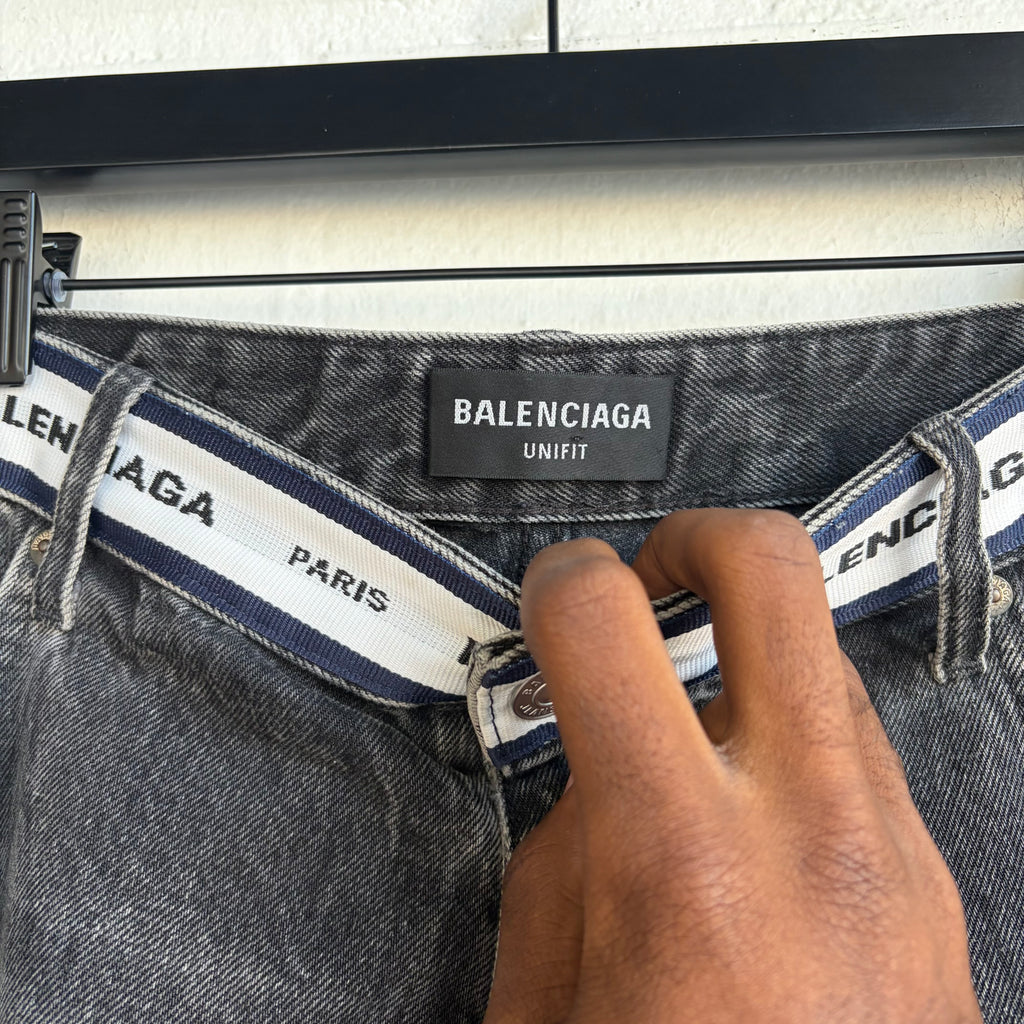 Balenciaga Waistband Denim