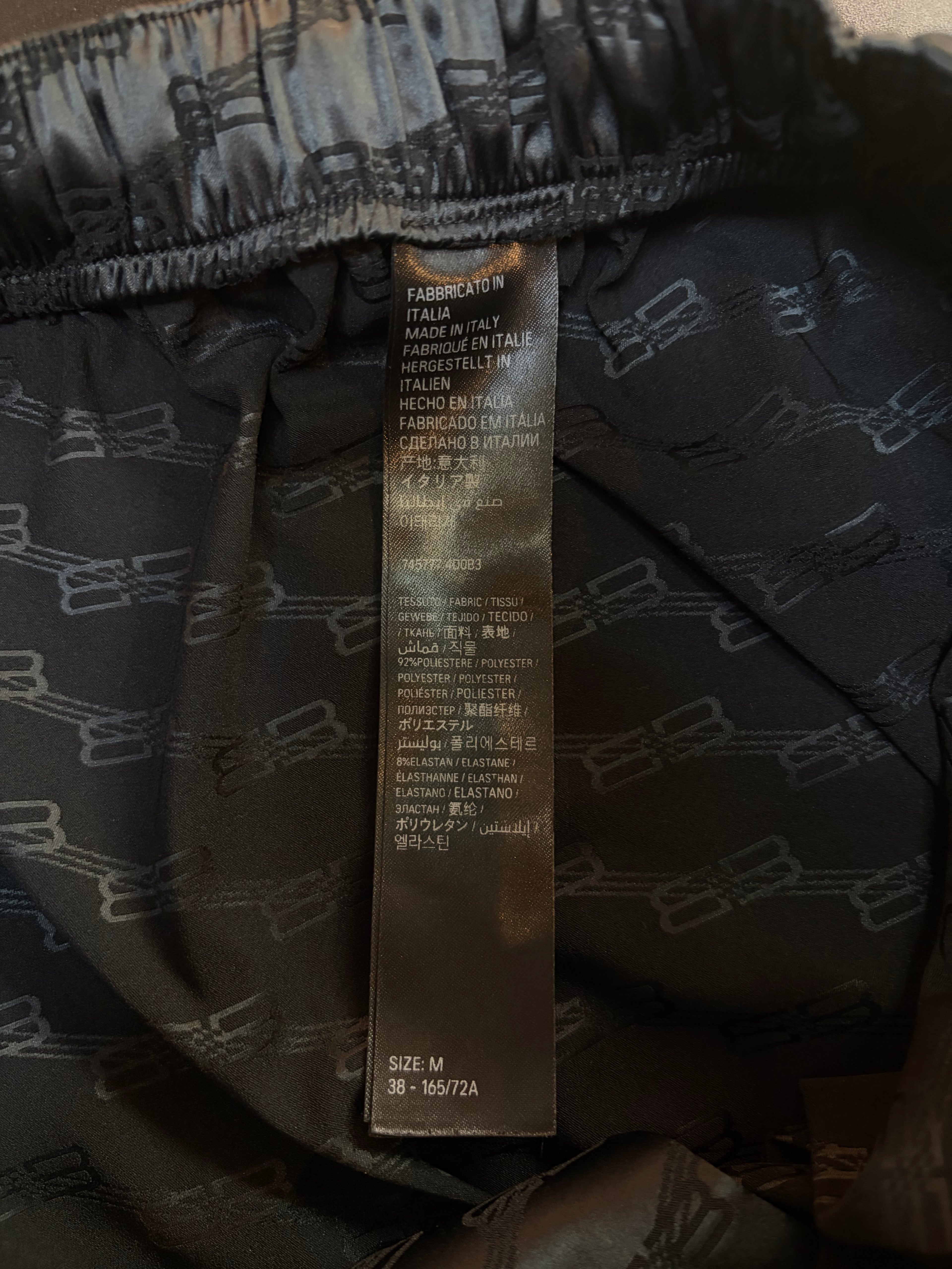 Balenciaga Monogram Lounge Pants