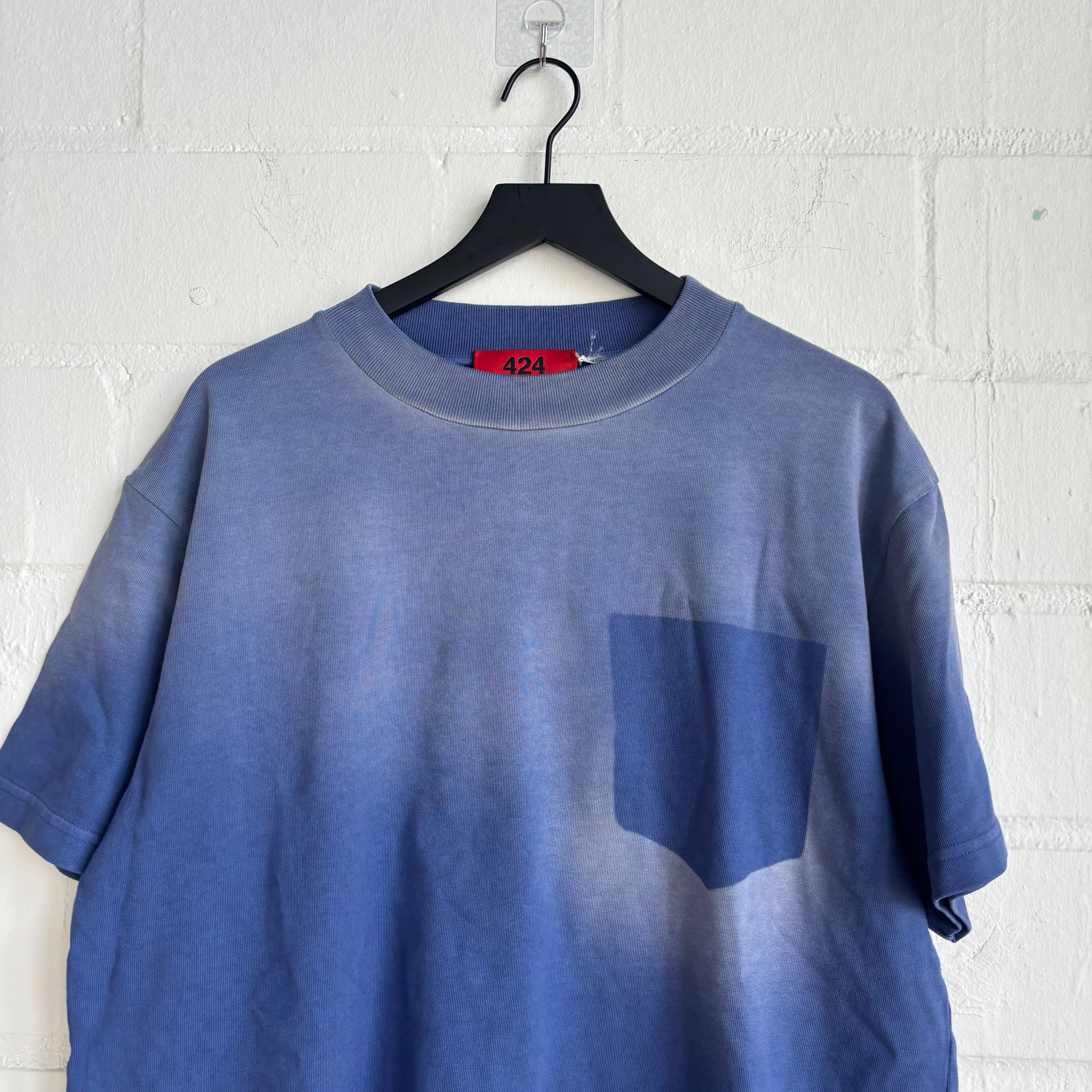 424 Blue Ghost Pocket Tee