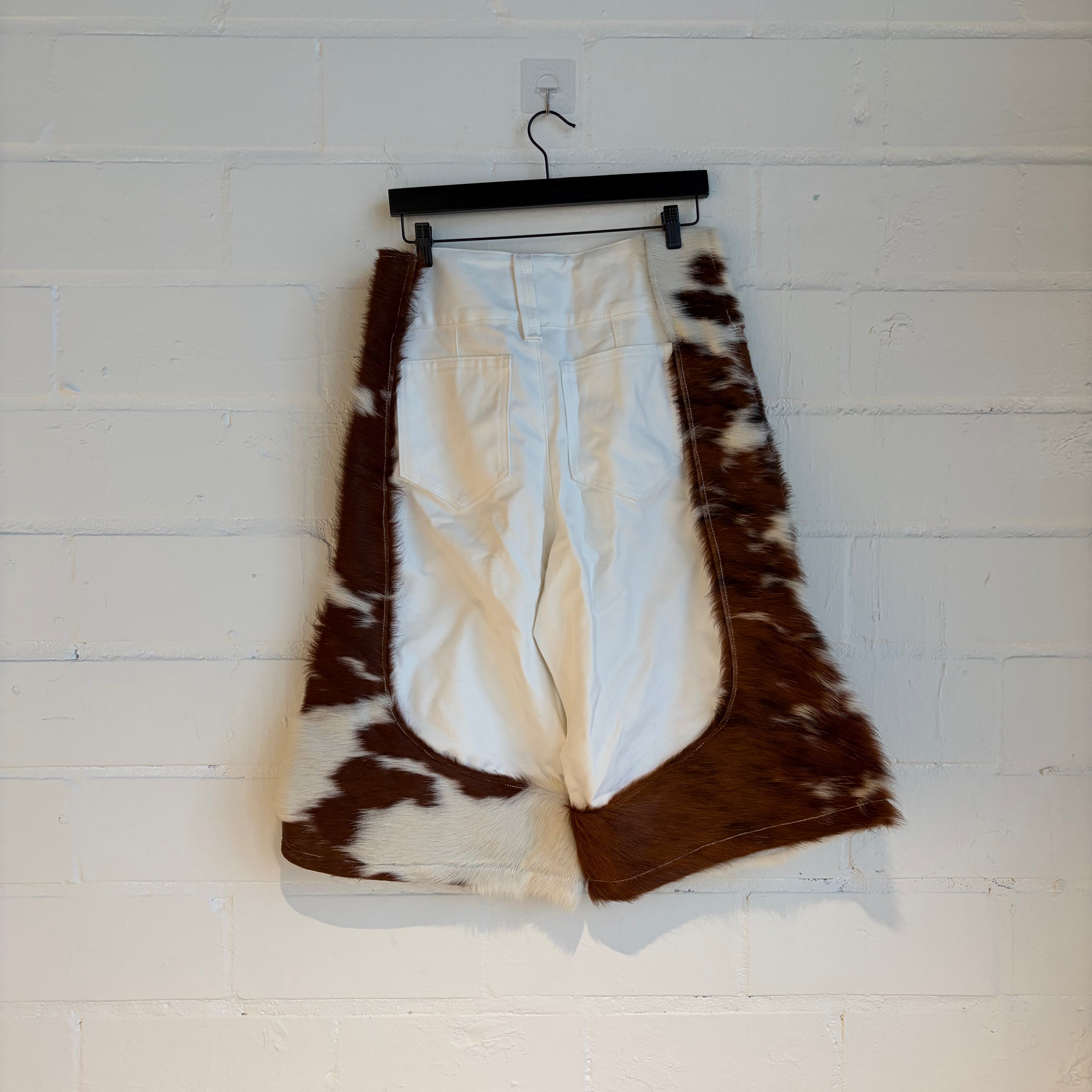 Esprit D’escalier Cow Print Shorts