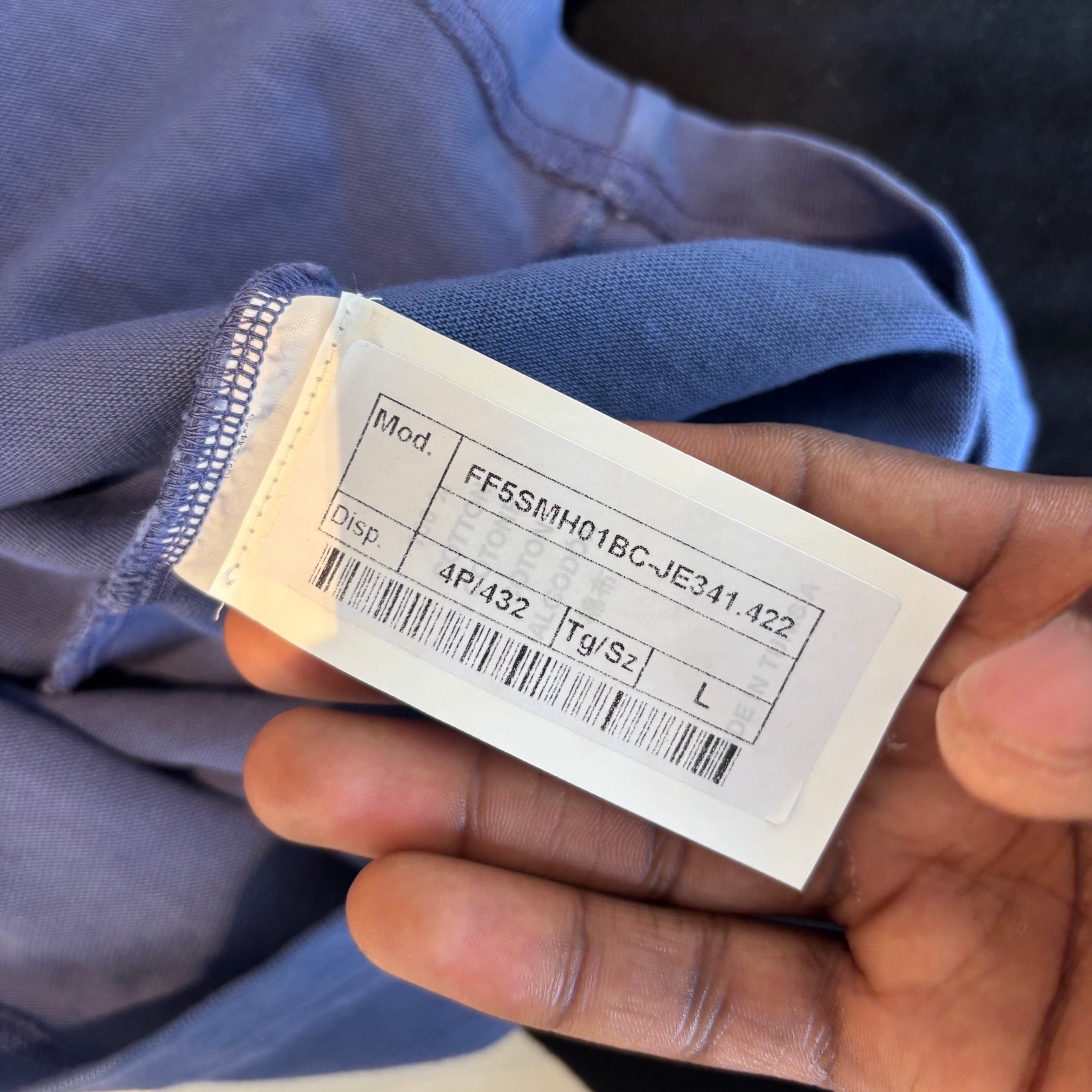 424 Blue Ghost Pocket Tee