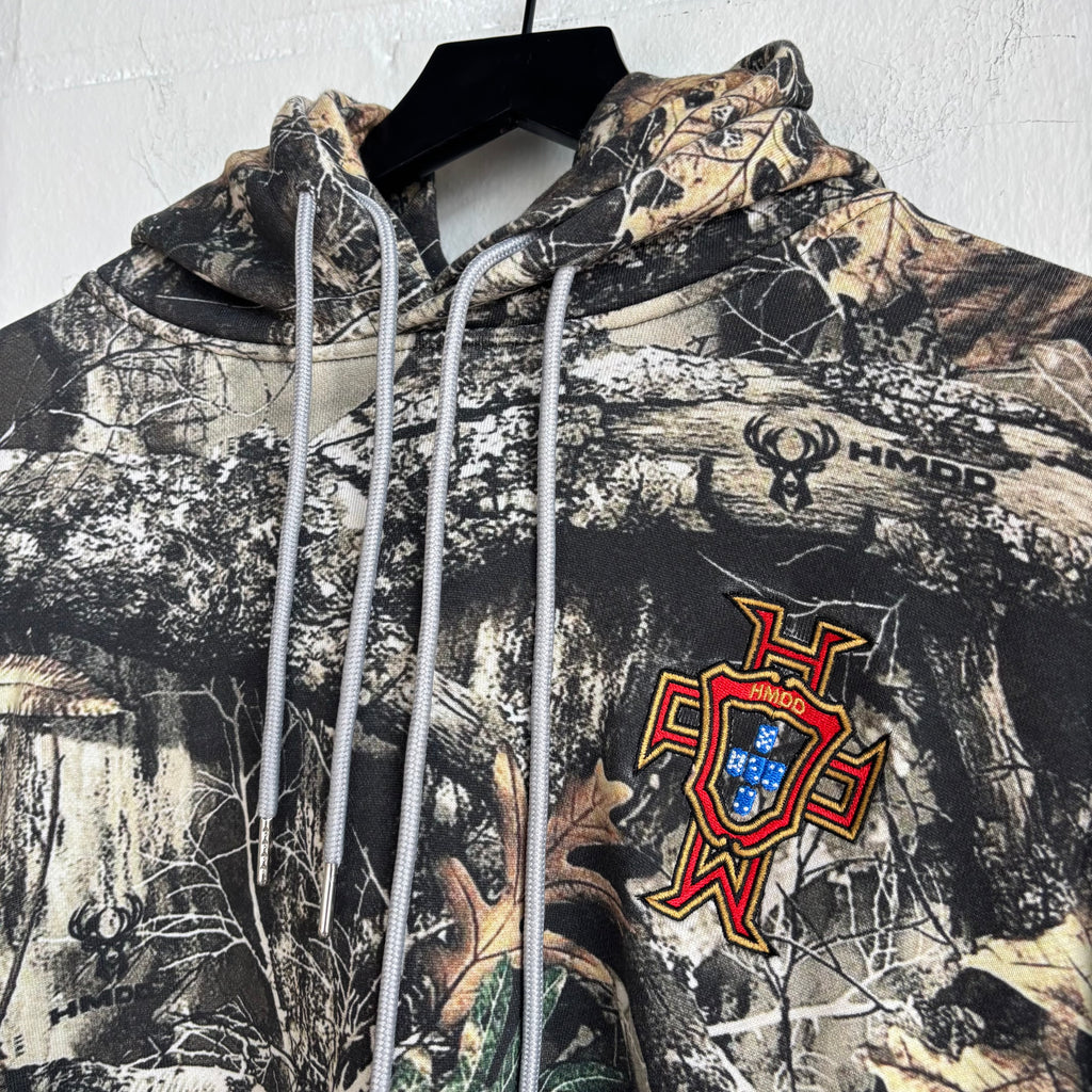 HMDD Camo Drawstring Hoodie