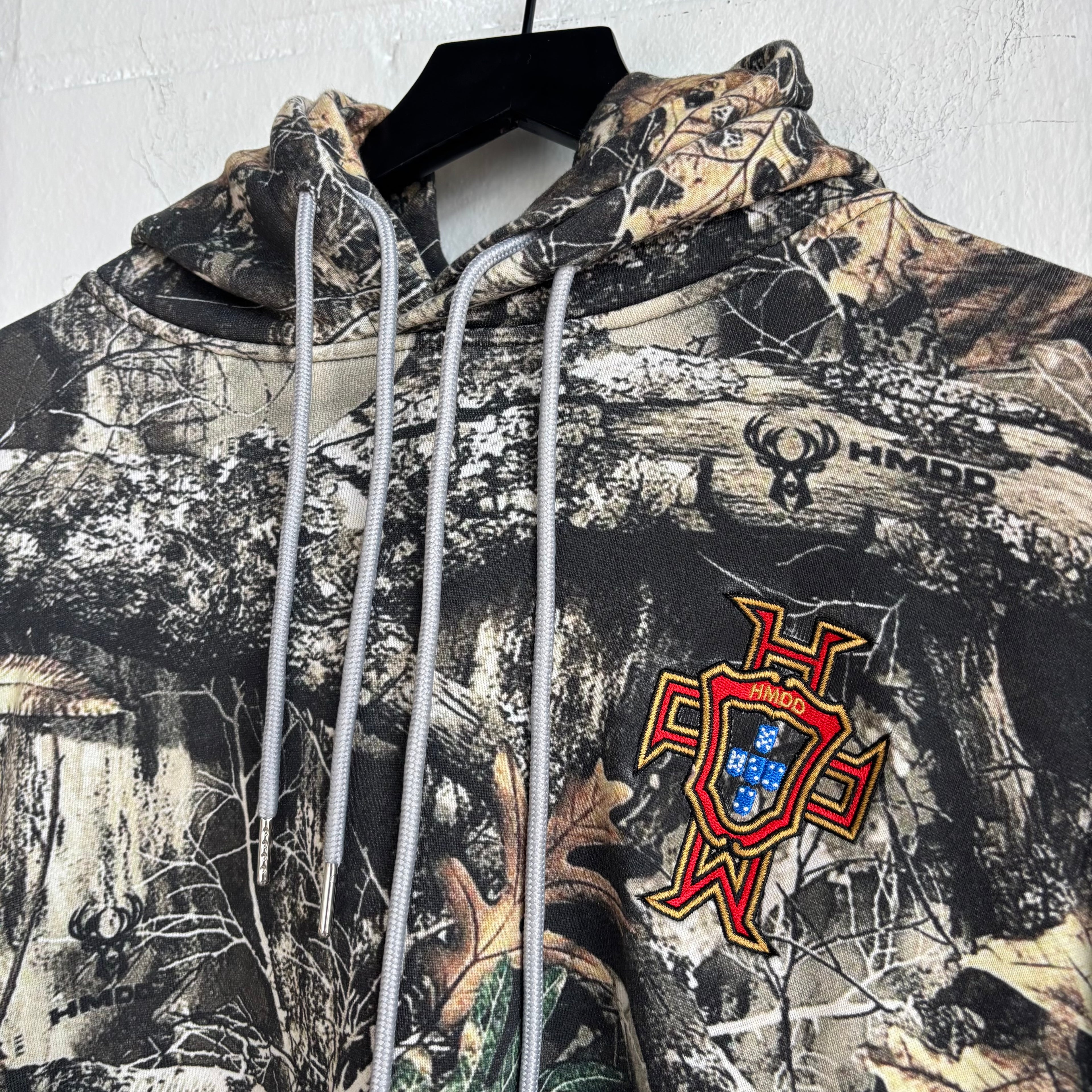 HMDD Camo Drawstring Hoodie