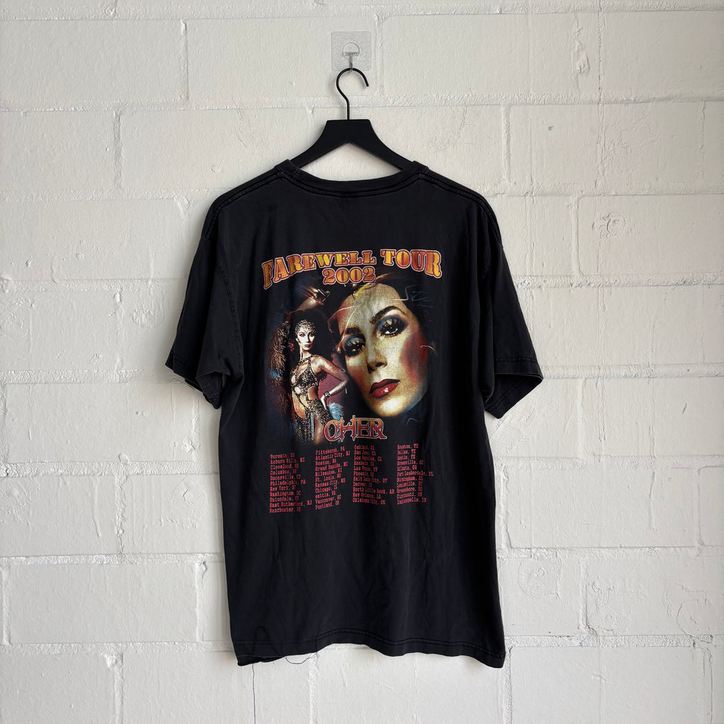 Y2K 01’ Cher World Tour Tee