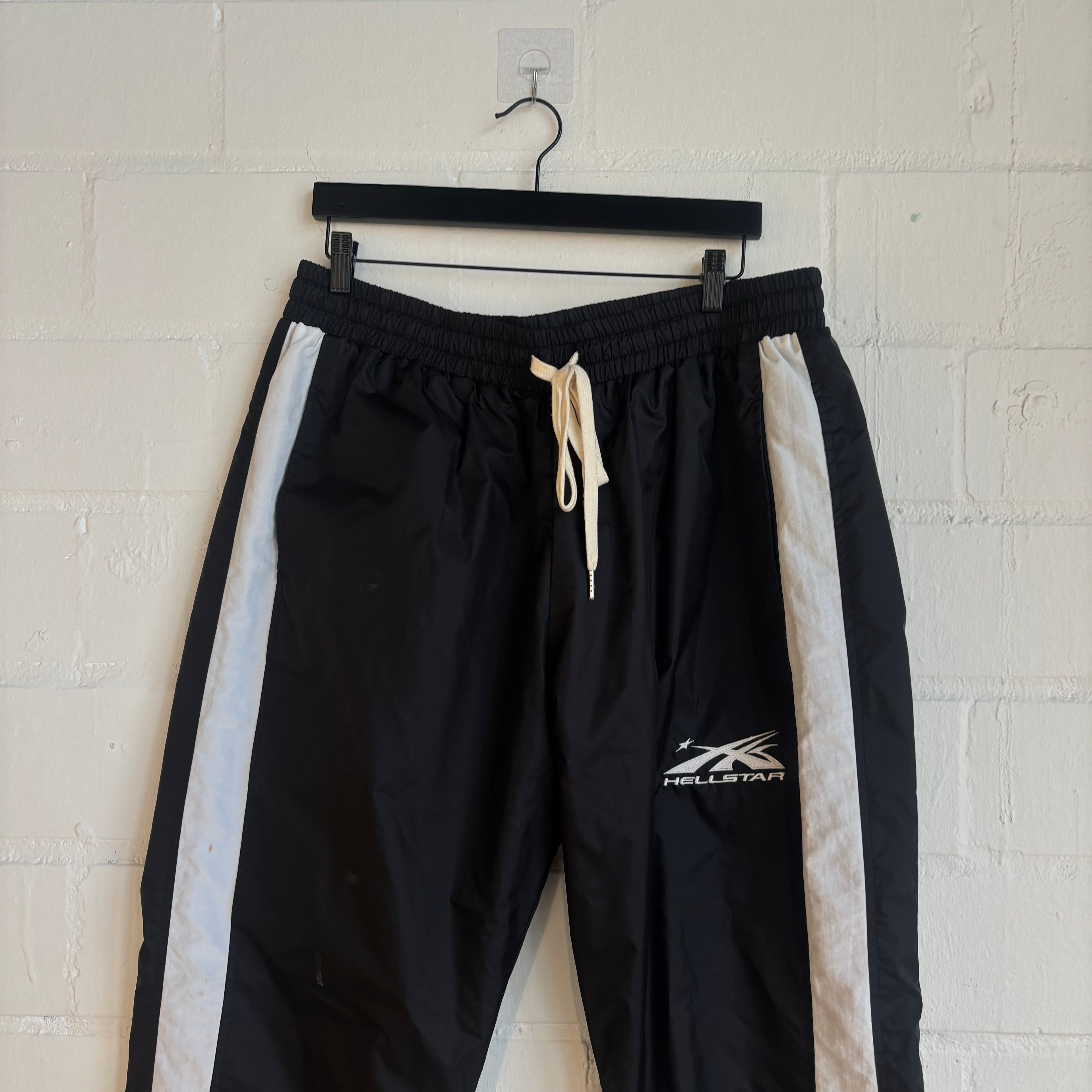 Hellstar Black Side Button Sweatpants