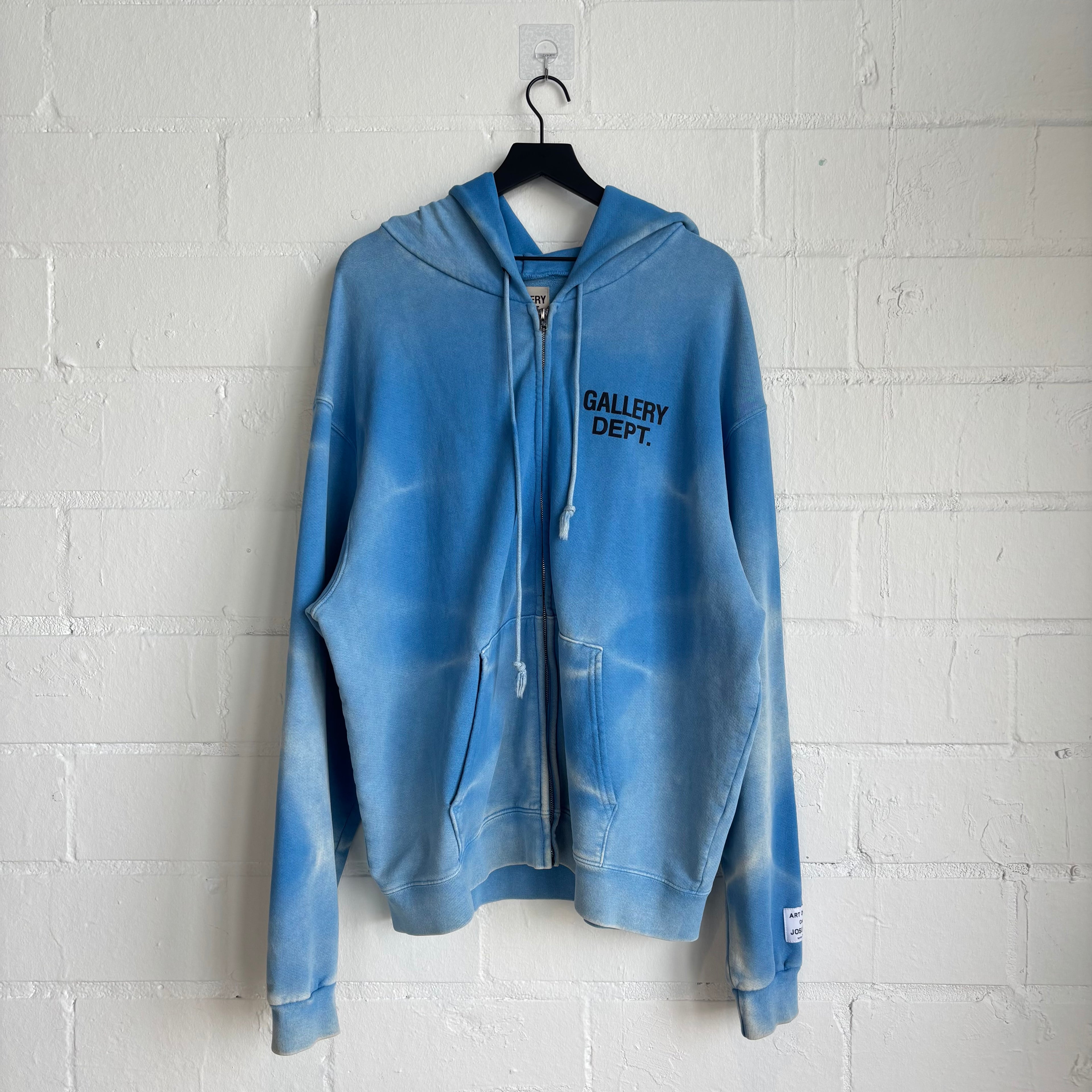 Gallery Dept Light Blue Hoodie