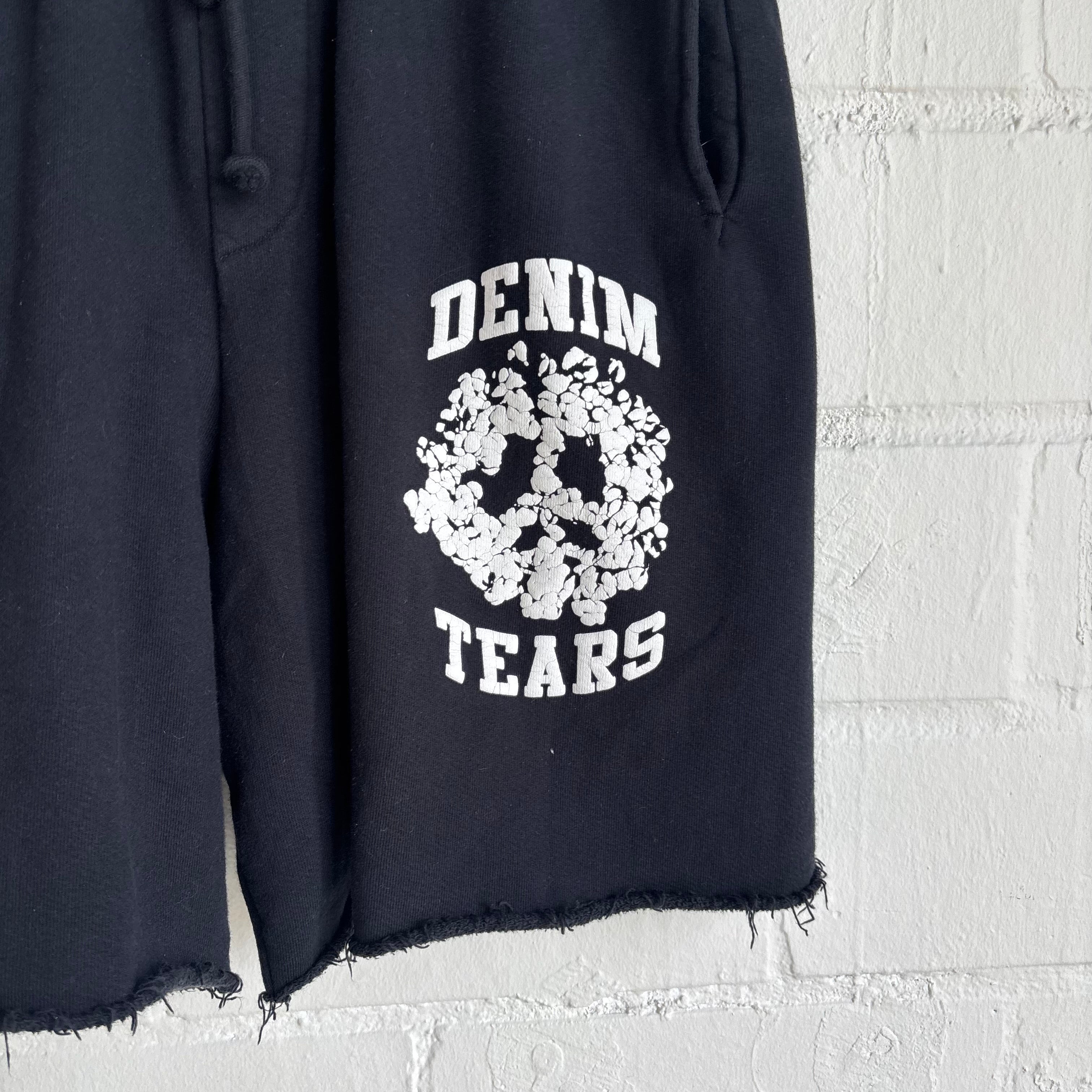Denim Tears Black Sweat Shorts