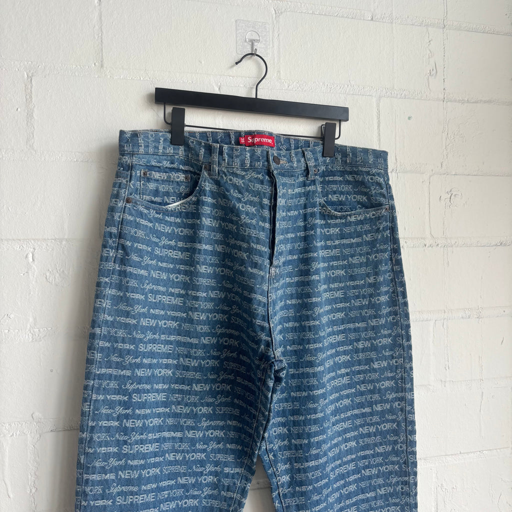 Supreme Script Denim Jeans