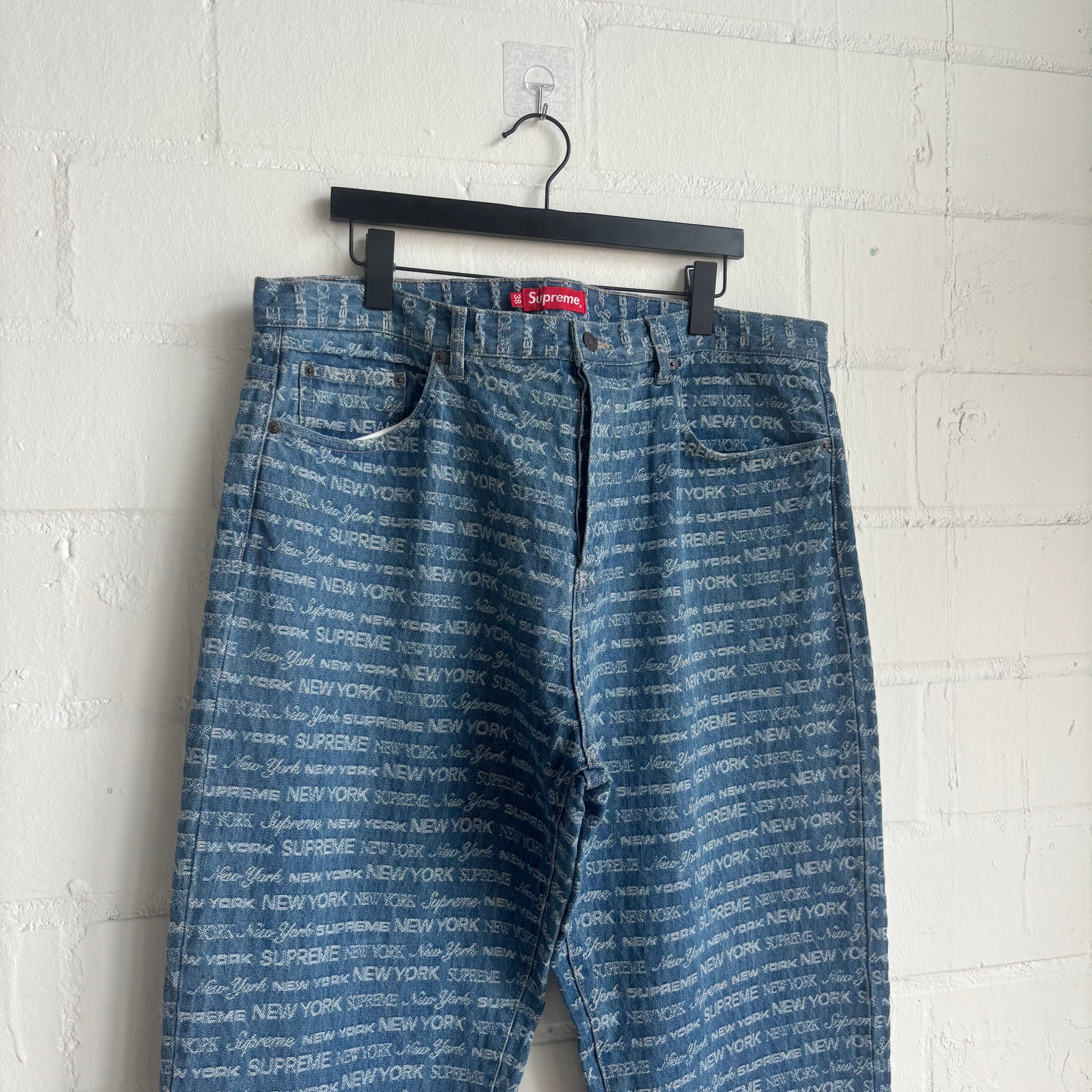 Supreme Script Denim Jeans