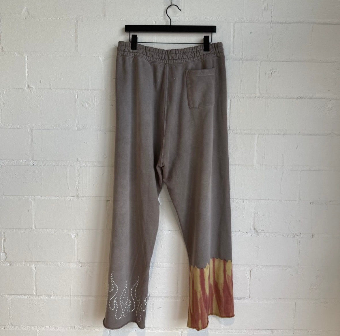 Paly Brown Sweat Pants