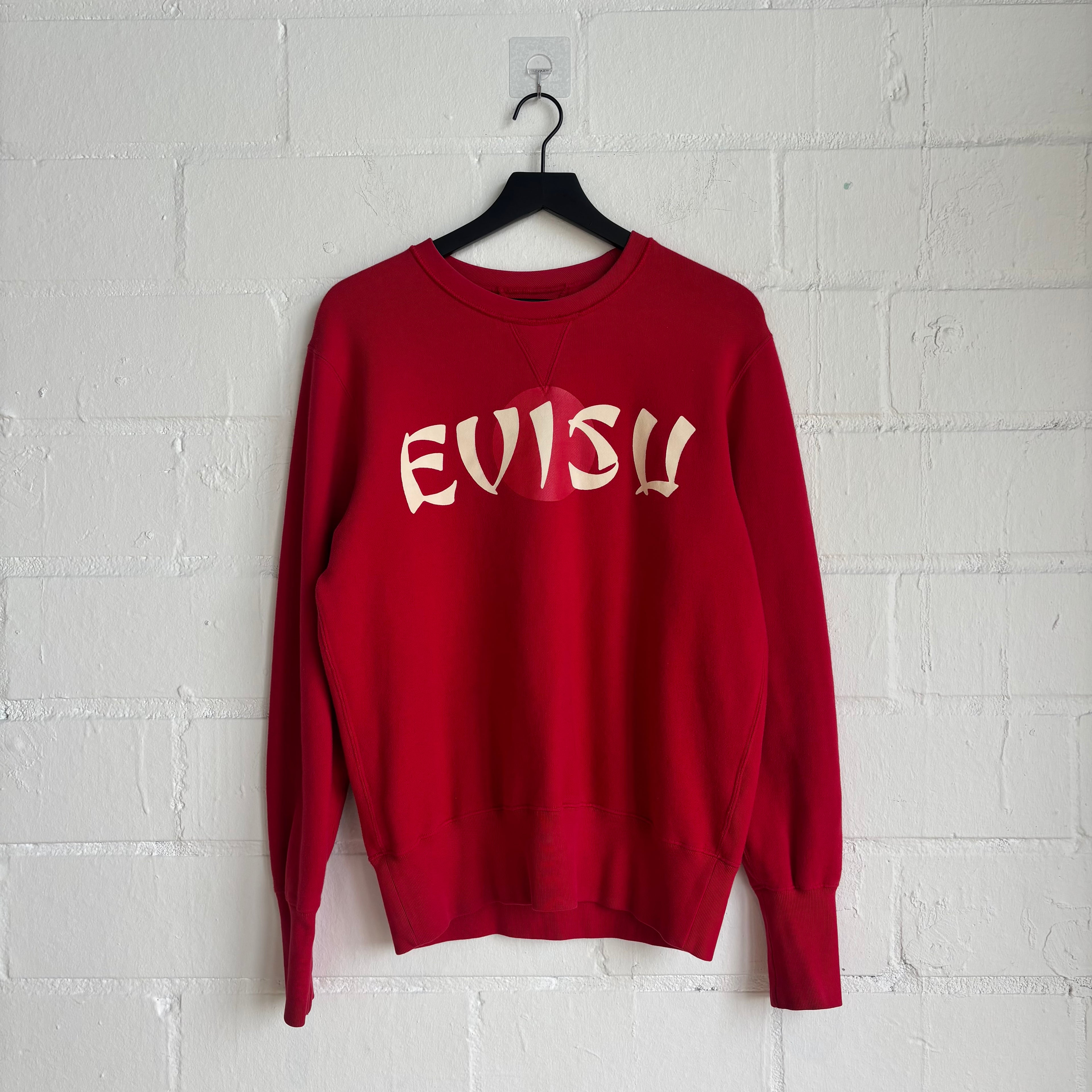 Evisu Red Crewneck