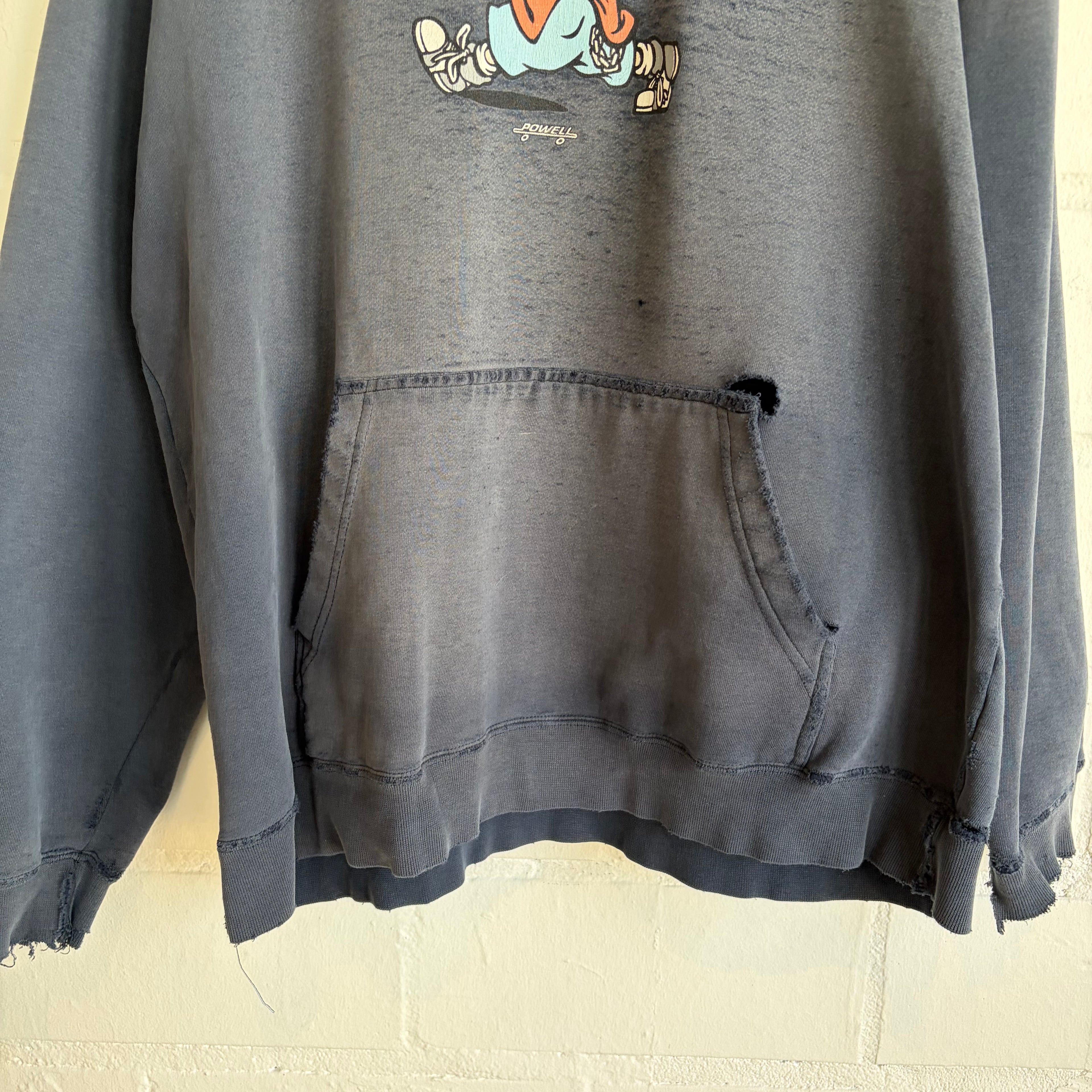 Powell “Everything Sucks” Skate Thrashed Hoodie