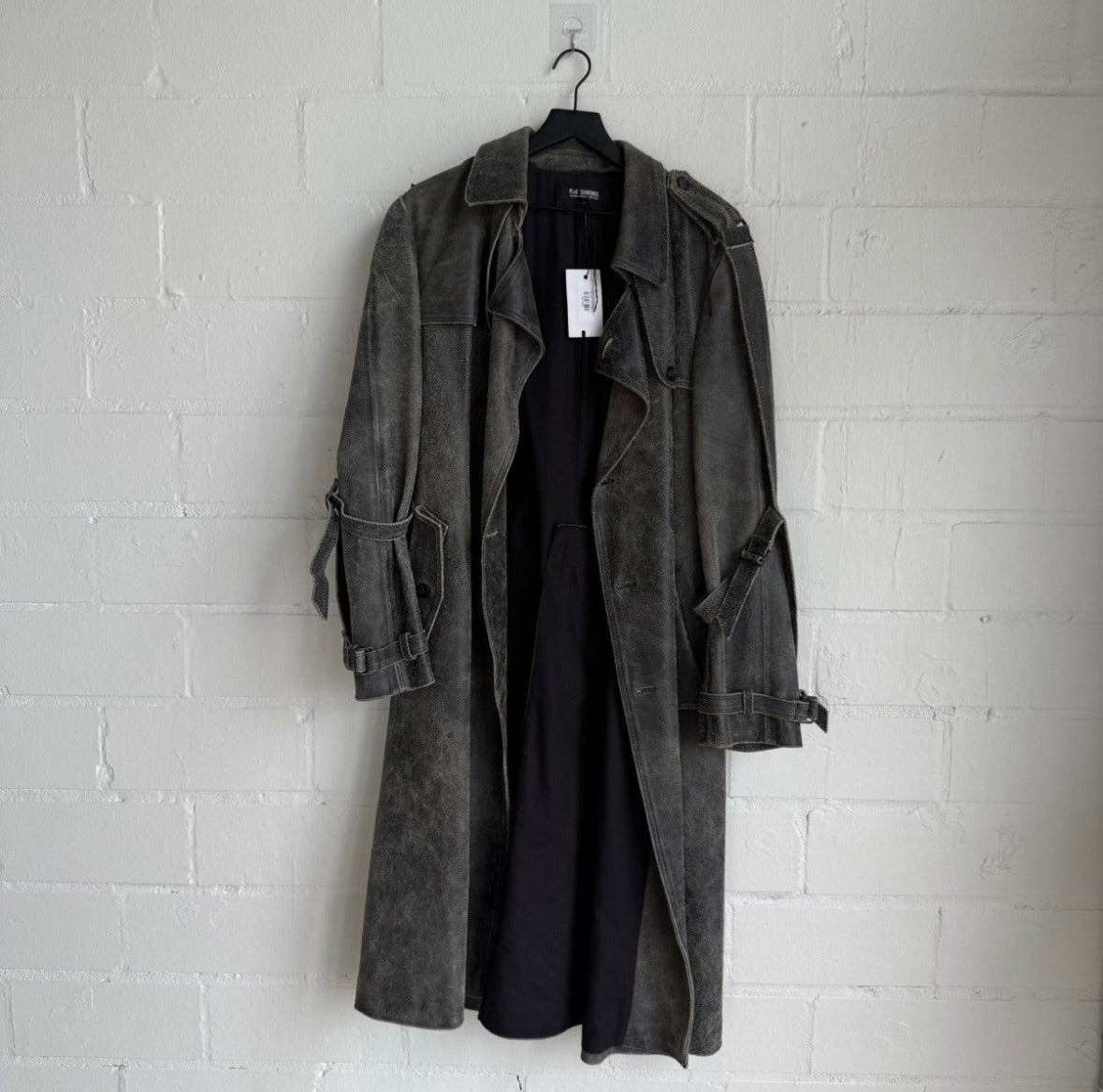 Raf Simons AW02–03 Virgina Creeper Trenchcoat