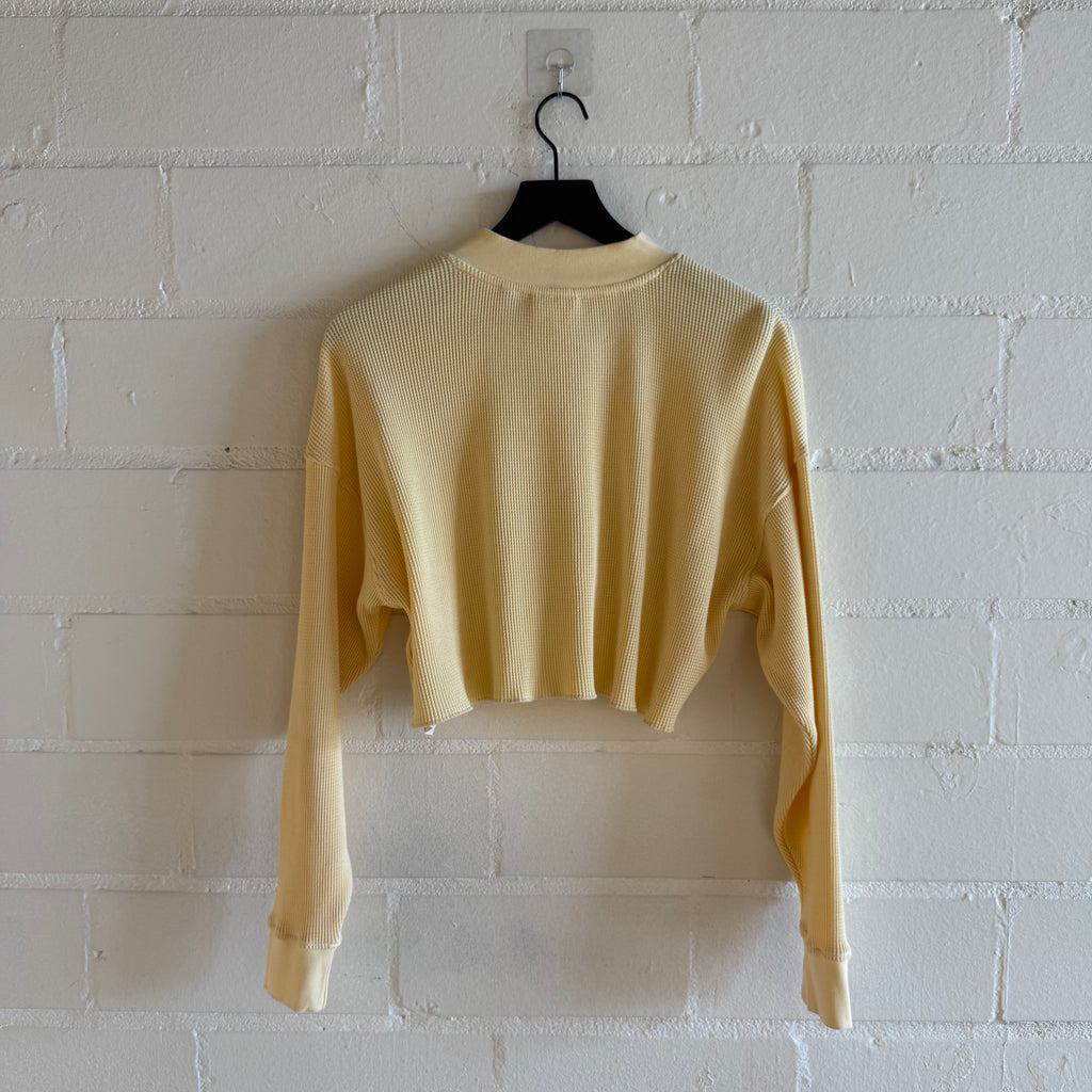 Kith Yellow Crop Top