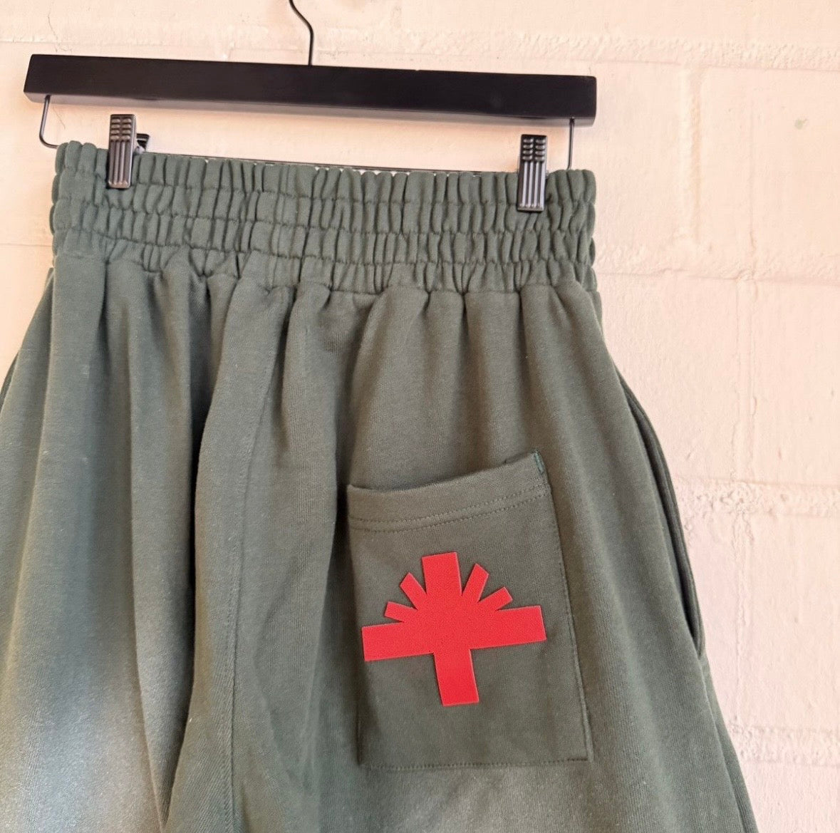 Vertebrae Green Sweatpants
