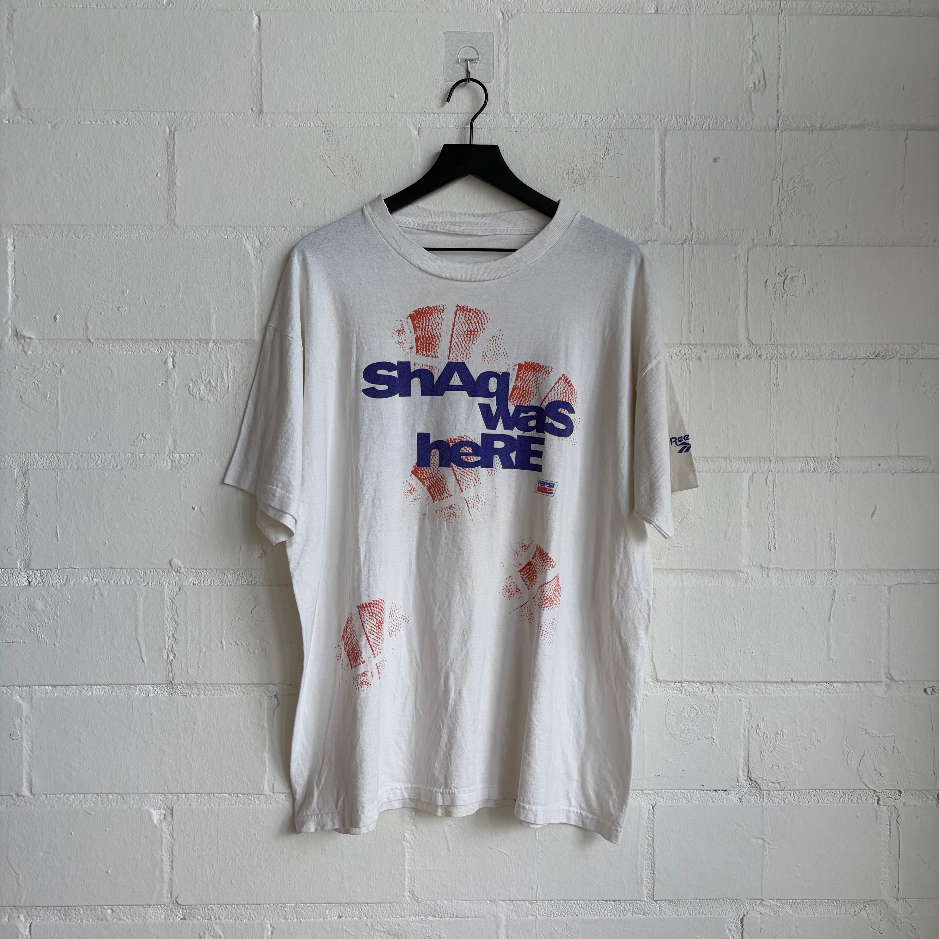 Vintage 90s “Shaq was Here” Pepsi Promo Tee