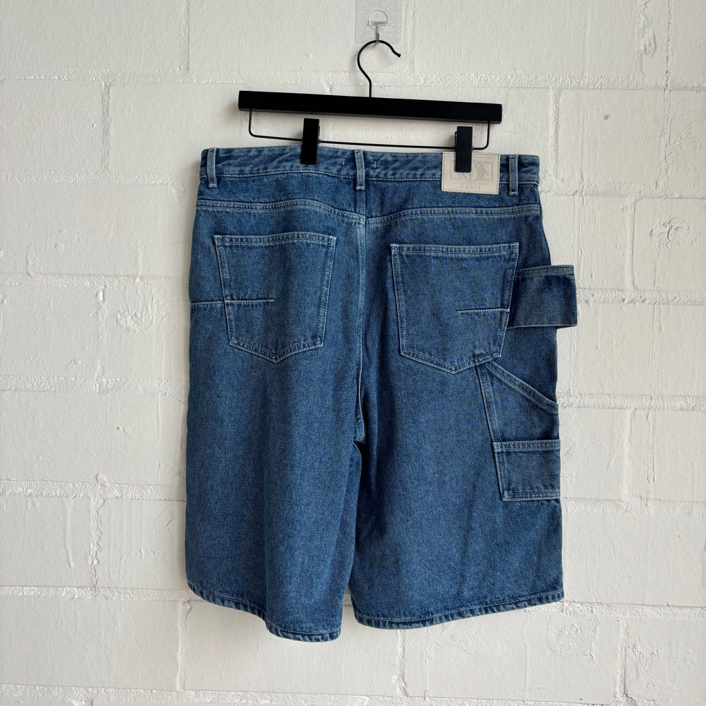 Christian Dior Denim Double Knee Shorts