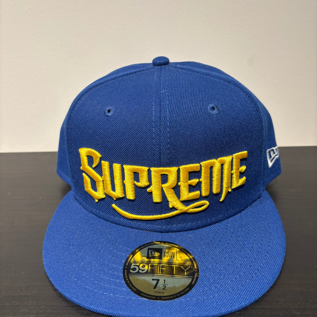 Supreme Blue/Yellow Hat
