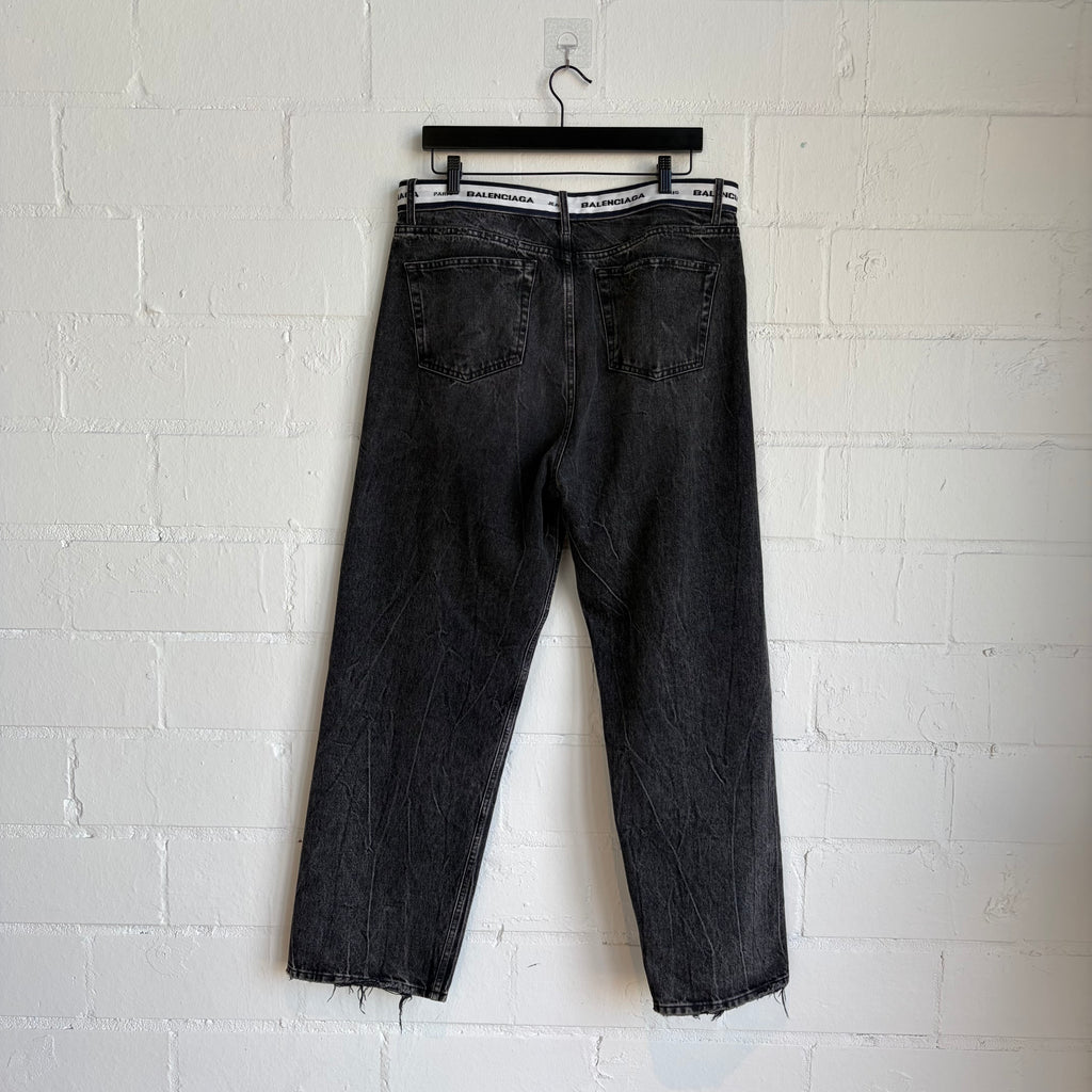 Balenciaga Waistband Denim