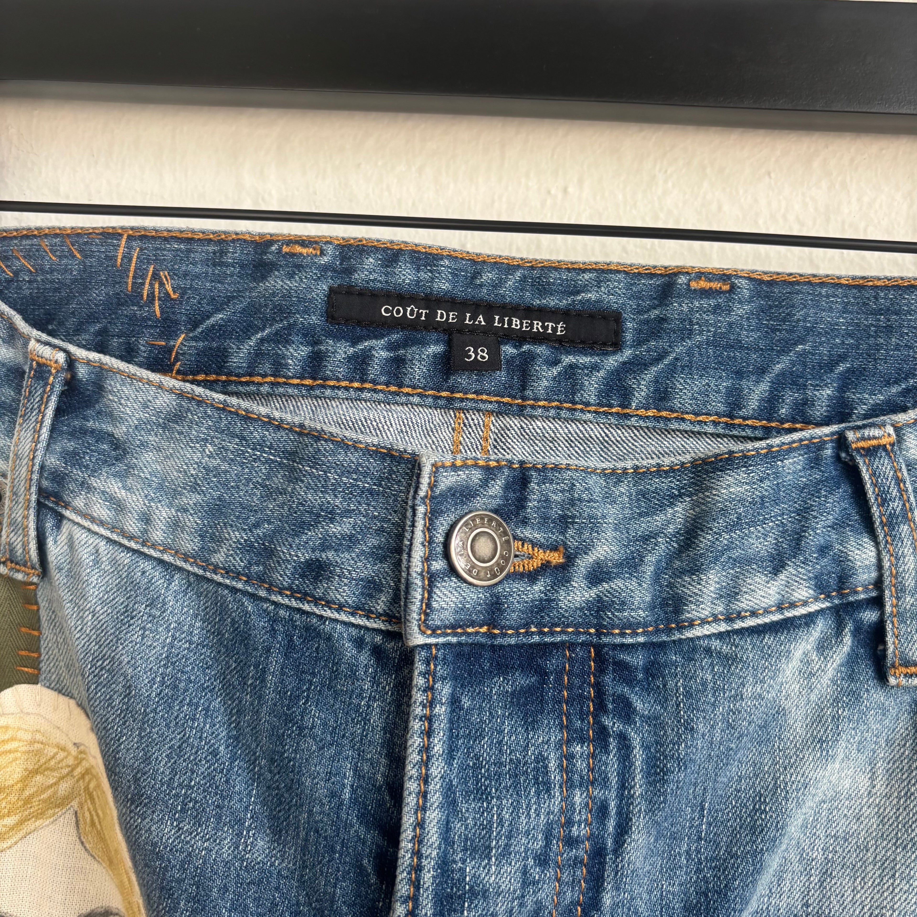 Coût De LA Liberté Patchwork Jeans
