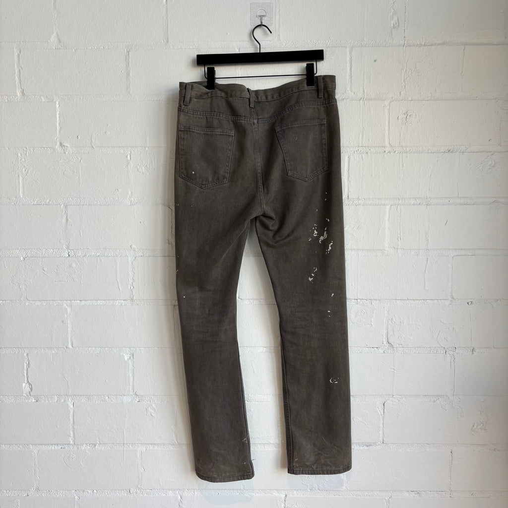 Helmut Lang Paint Splatter Denim