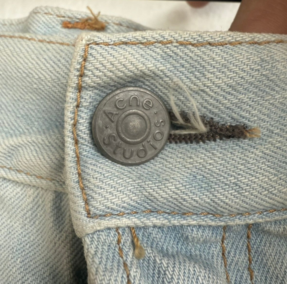 Acne Studios Light Blue Shorts